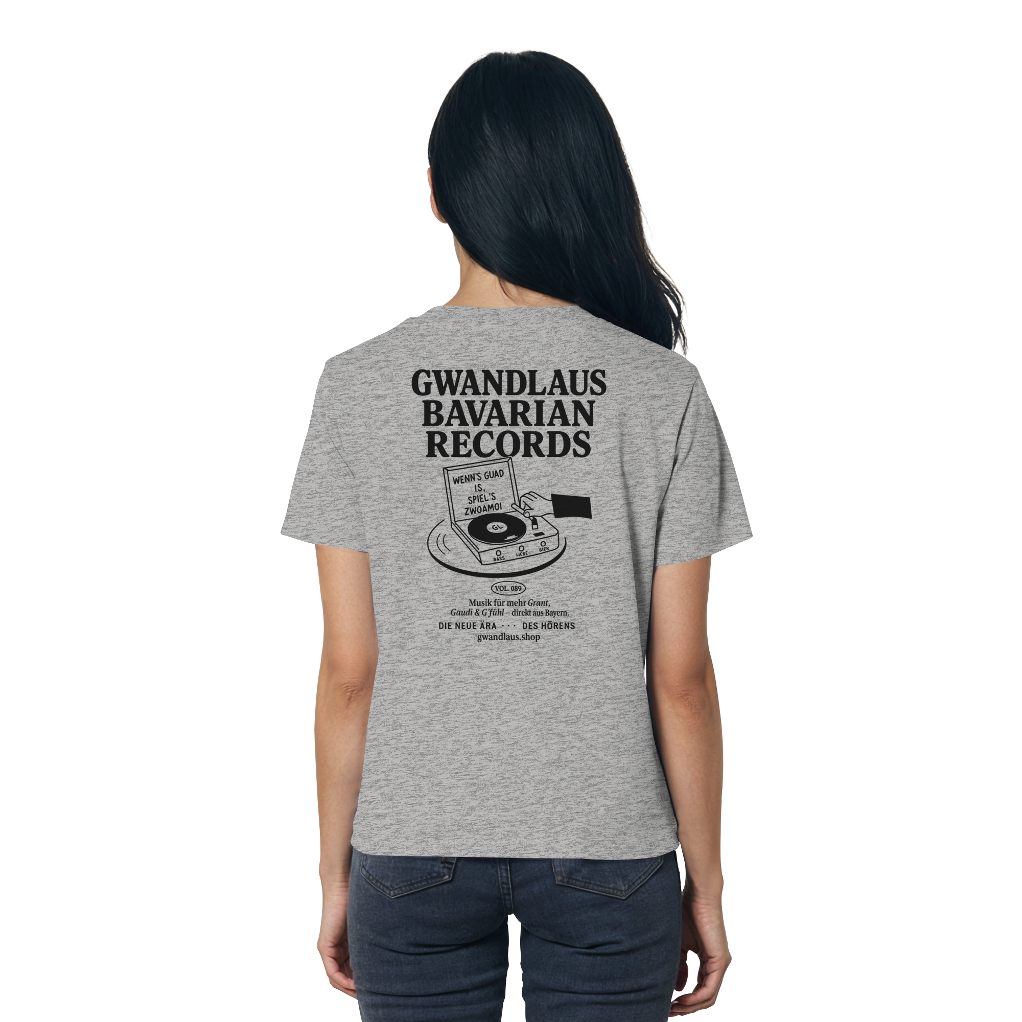 Bavarian Records  - Ladies Organic Shirt