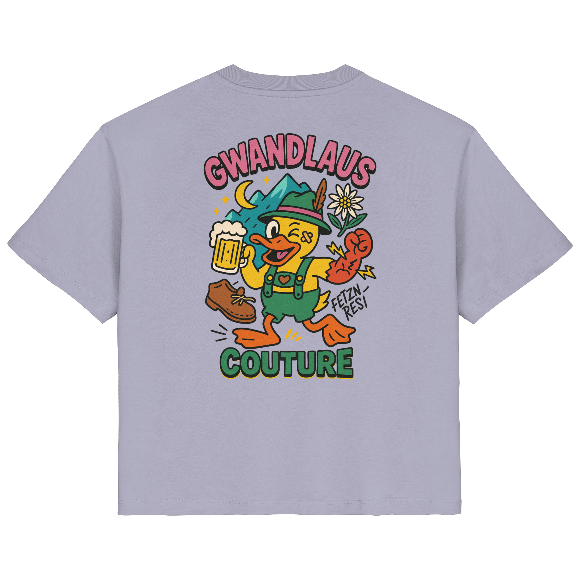 Crazy Duck - Ladies Organic Shirt