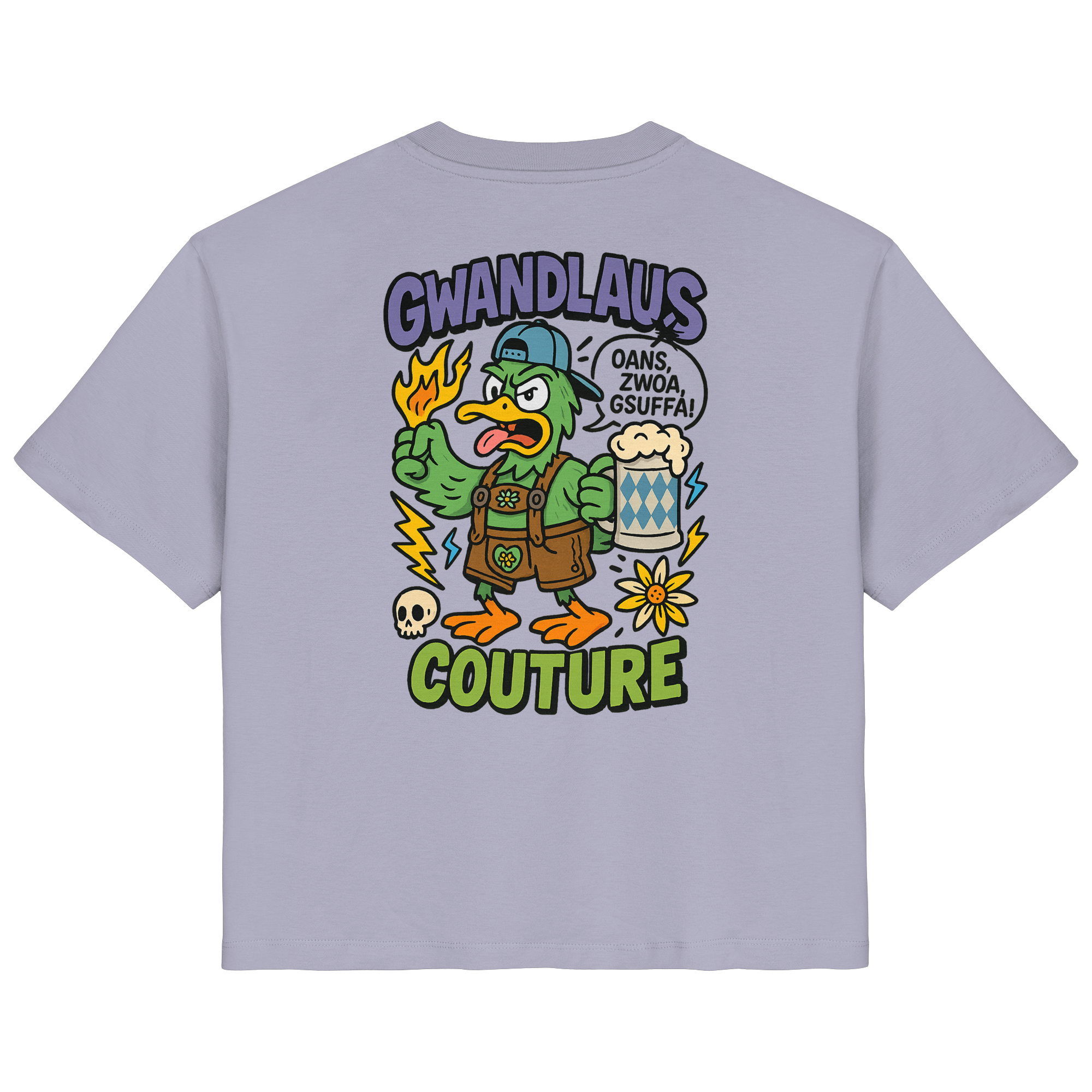 Ente süßsauer - Ladies Organic Shirt