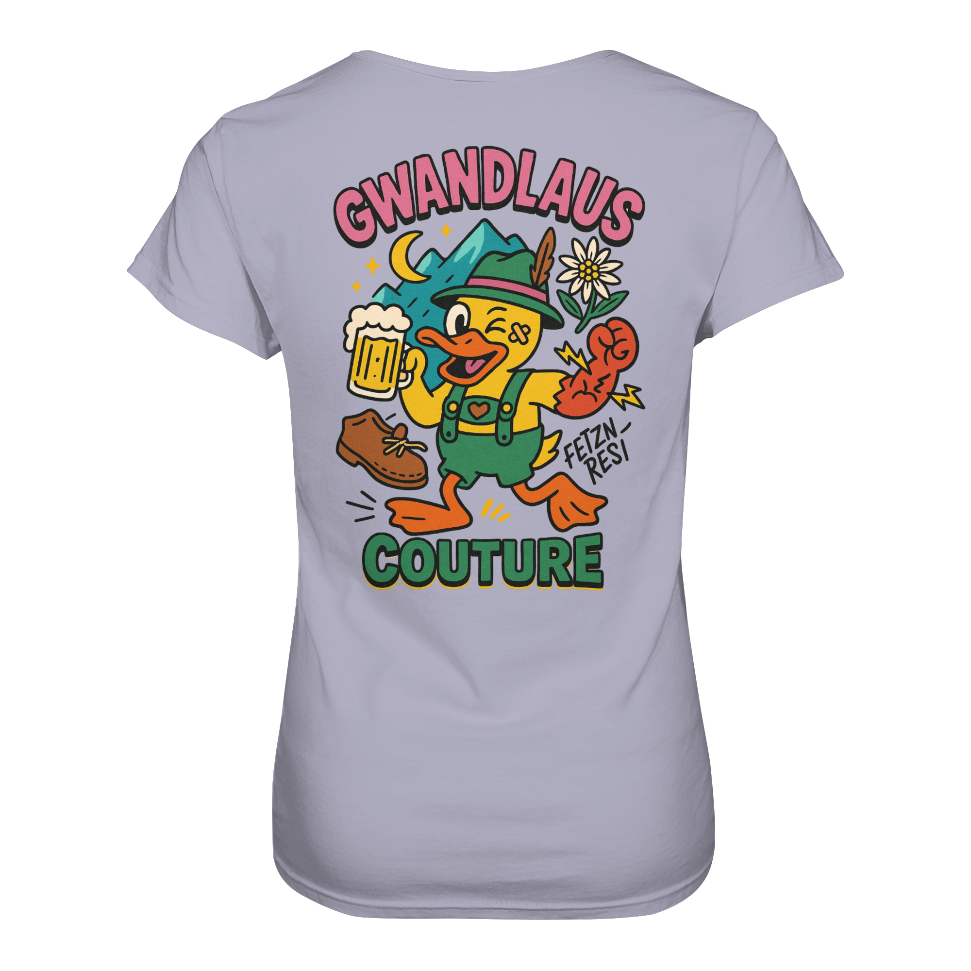 Crazy Duck - Ladies Organic Shirt