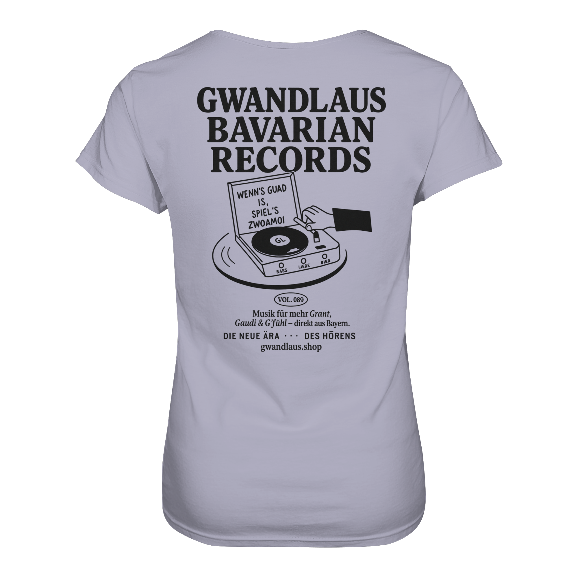 Bavarian Records  - Ladies Organic Shirt