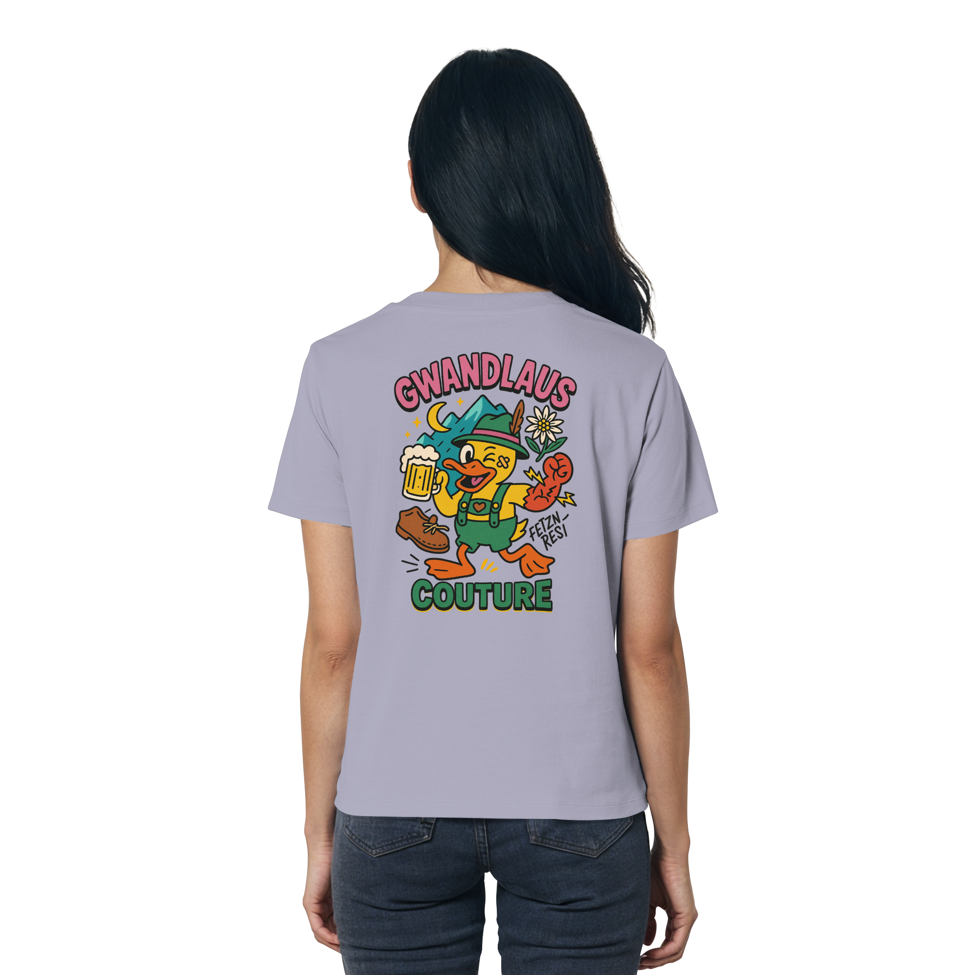 Crazy Duck - Ladies Organic Shirt