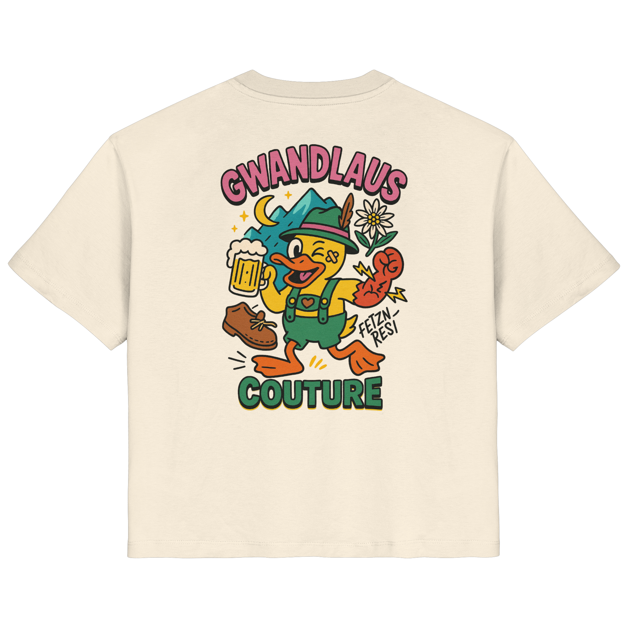 Crazy Duck - Ladies Organic Shirt