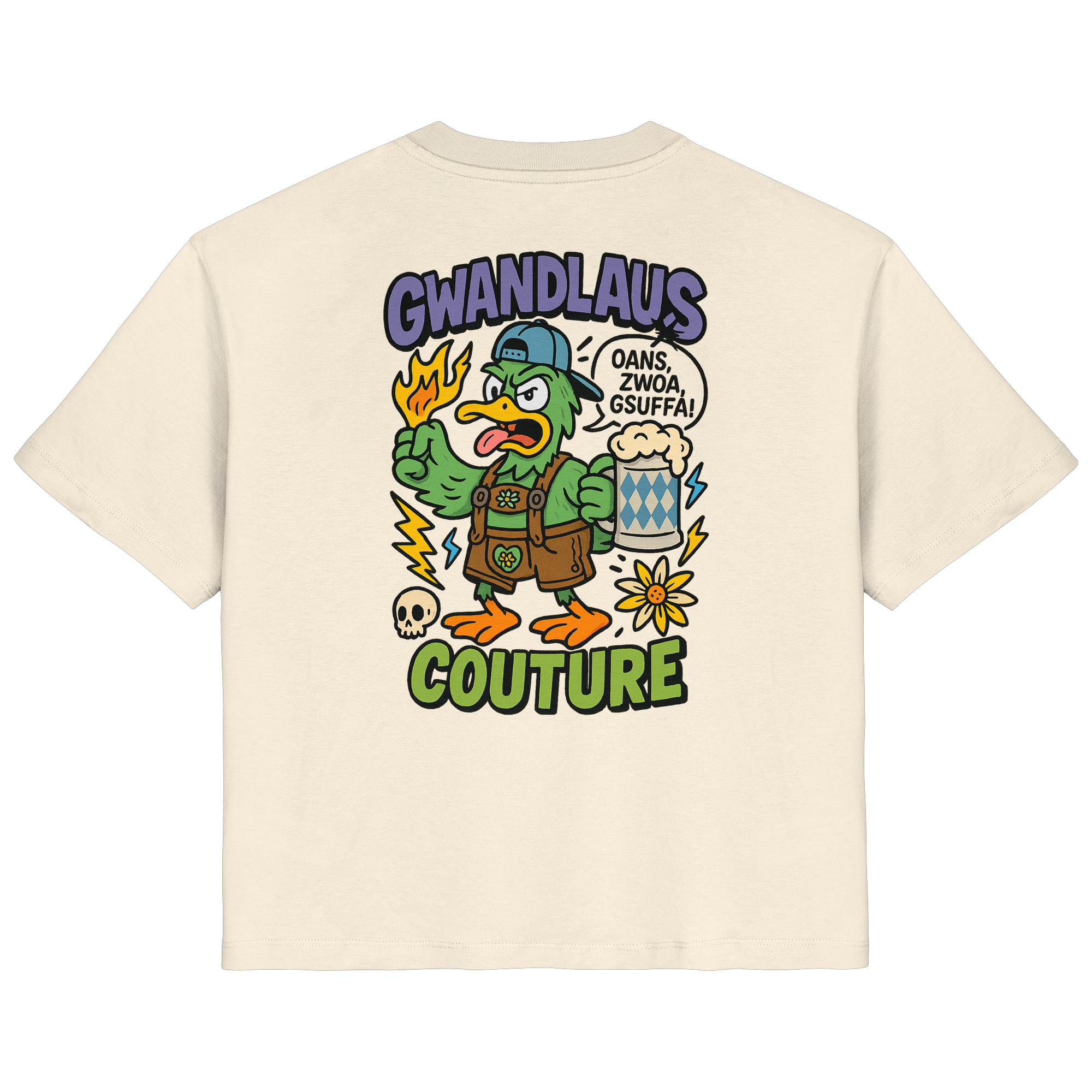 Ente süßsauer - Ladies Organic Shirt