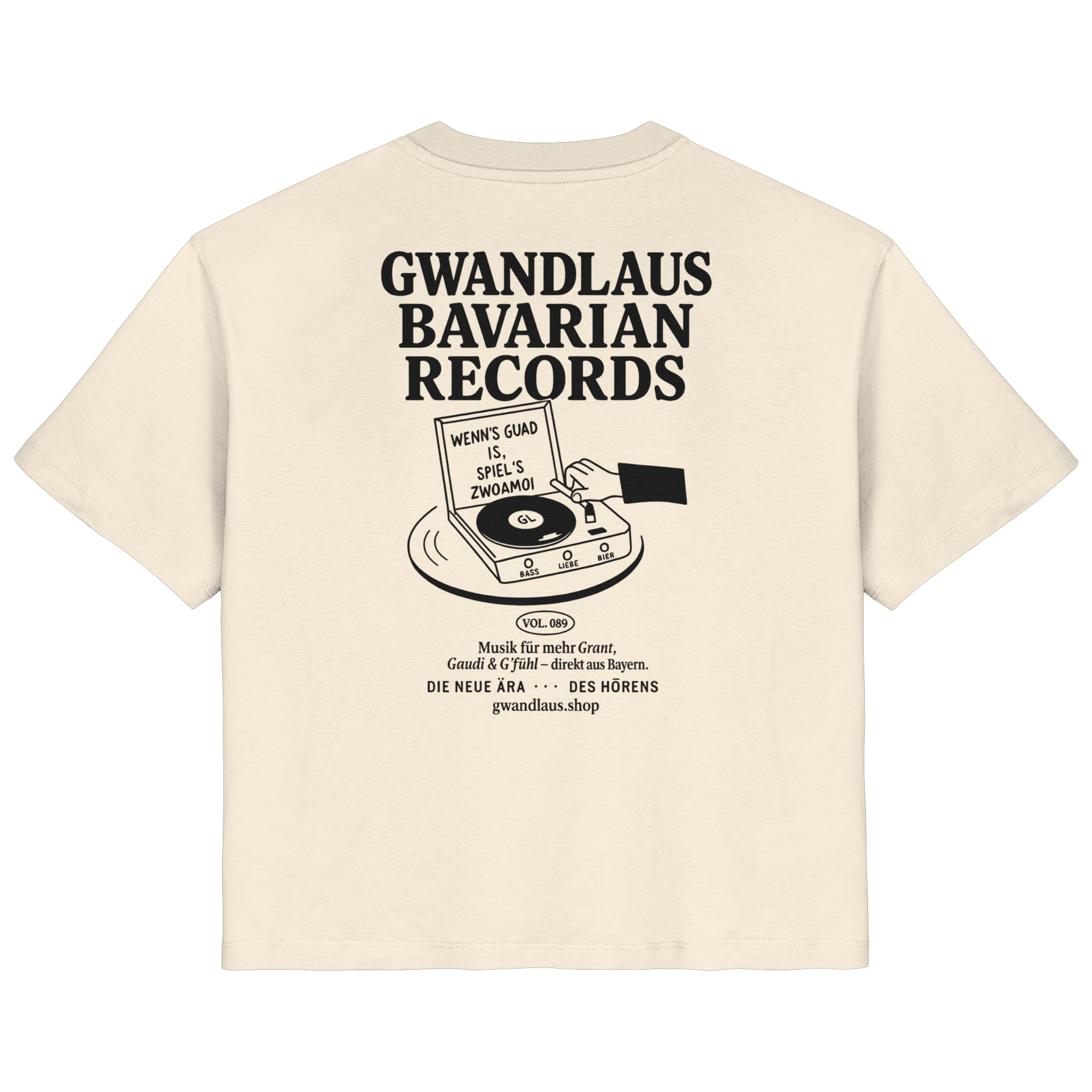 Bavarian Records  - Ladies Organic Shirt