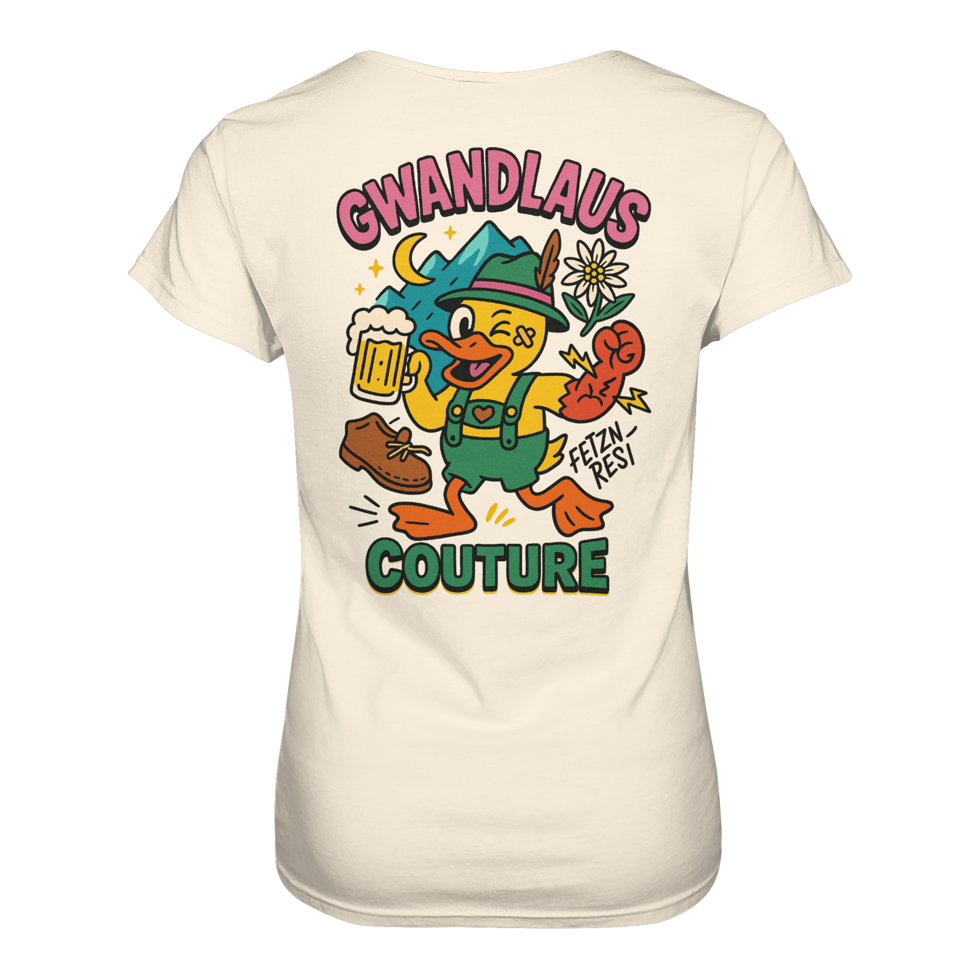 Crazy Duck - Ladies Organic Shirt