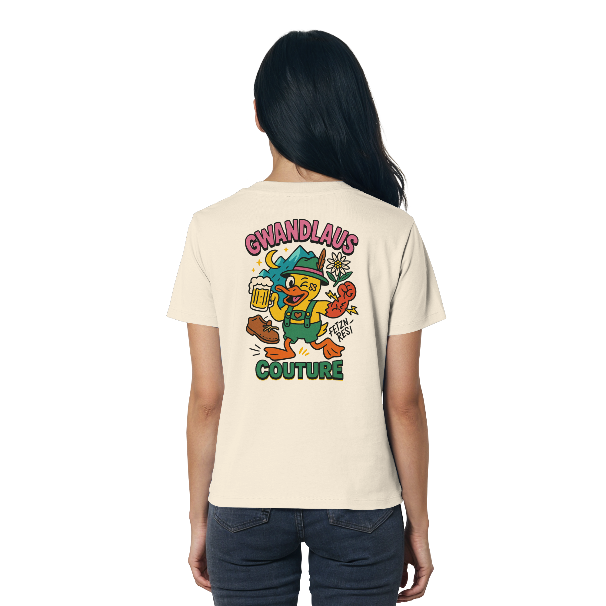 Crazy Duck - Ladies Organic Shirt