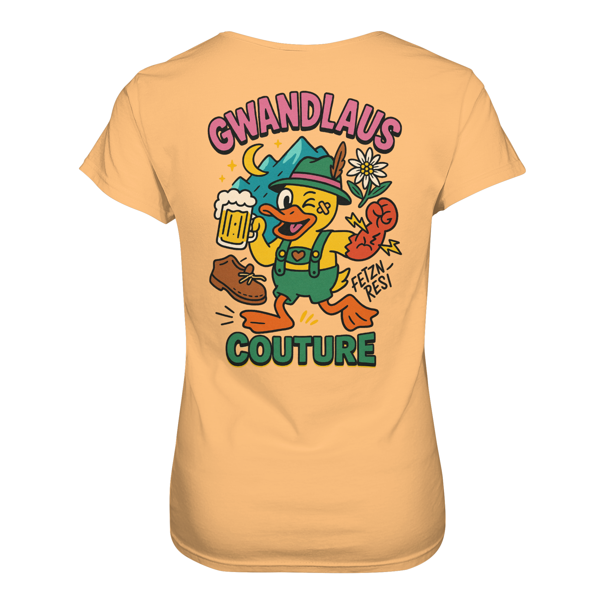 Crazy Duck - Ladies Organic Shirt