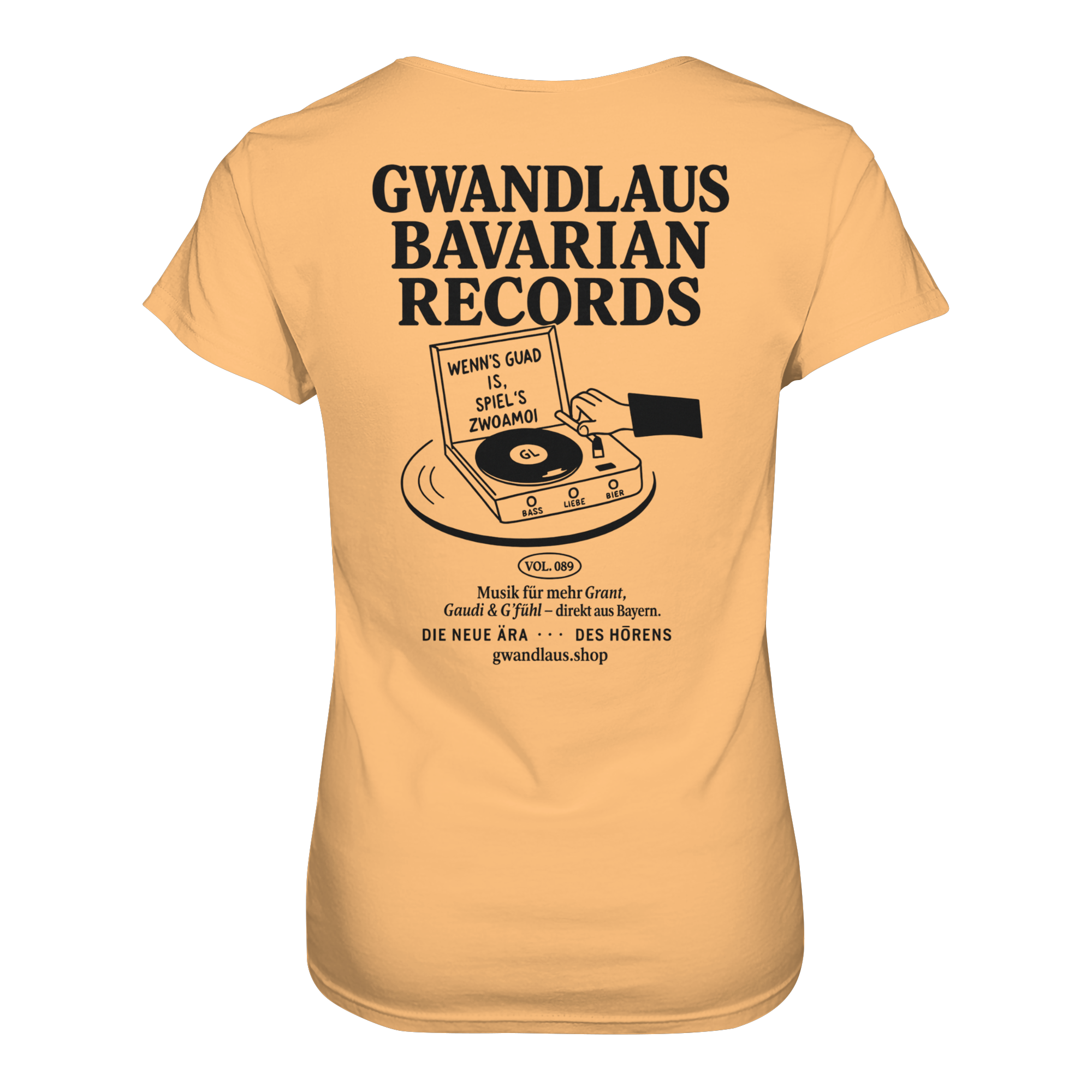 Bavarian Records  - Ladies Organic Shirt