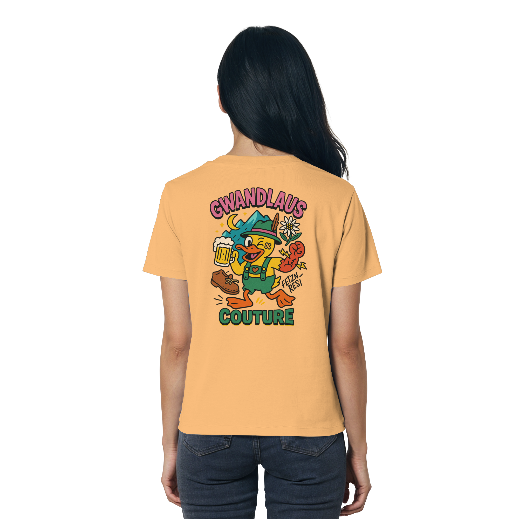 Crazy Duck - Ladies Organic Shirt
