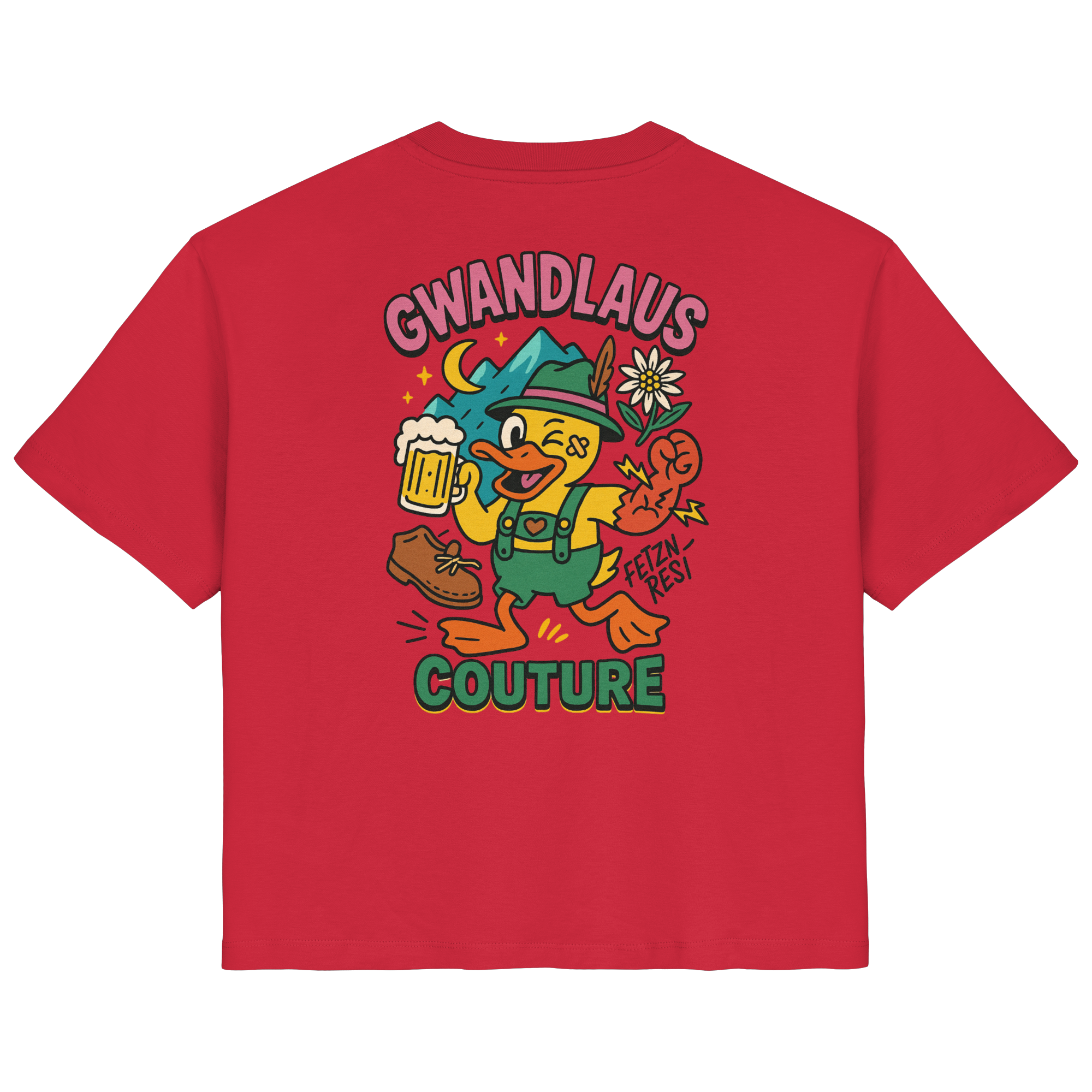 Crazy Duck - Ladies Organic Shirt