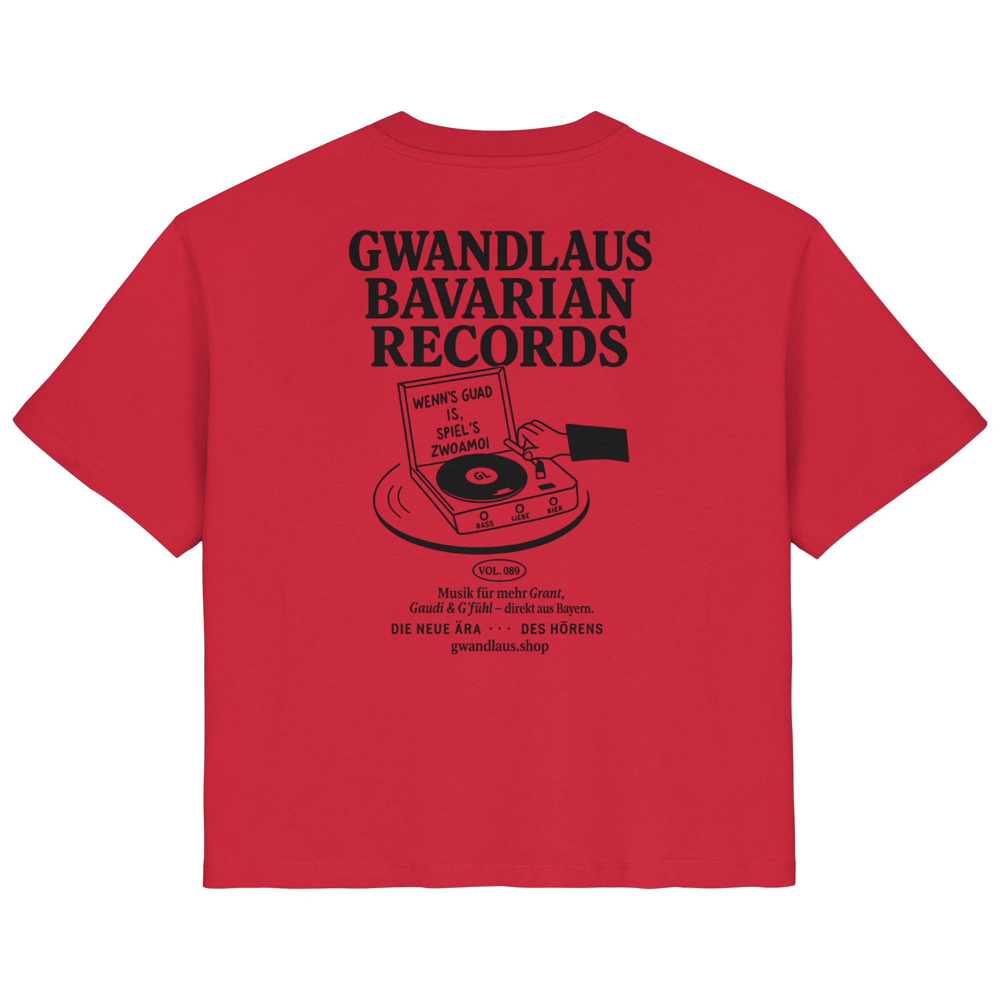 Bavarian Records  - Ladies Organic Shirt