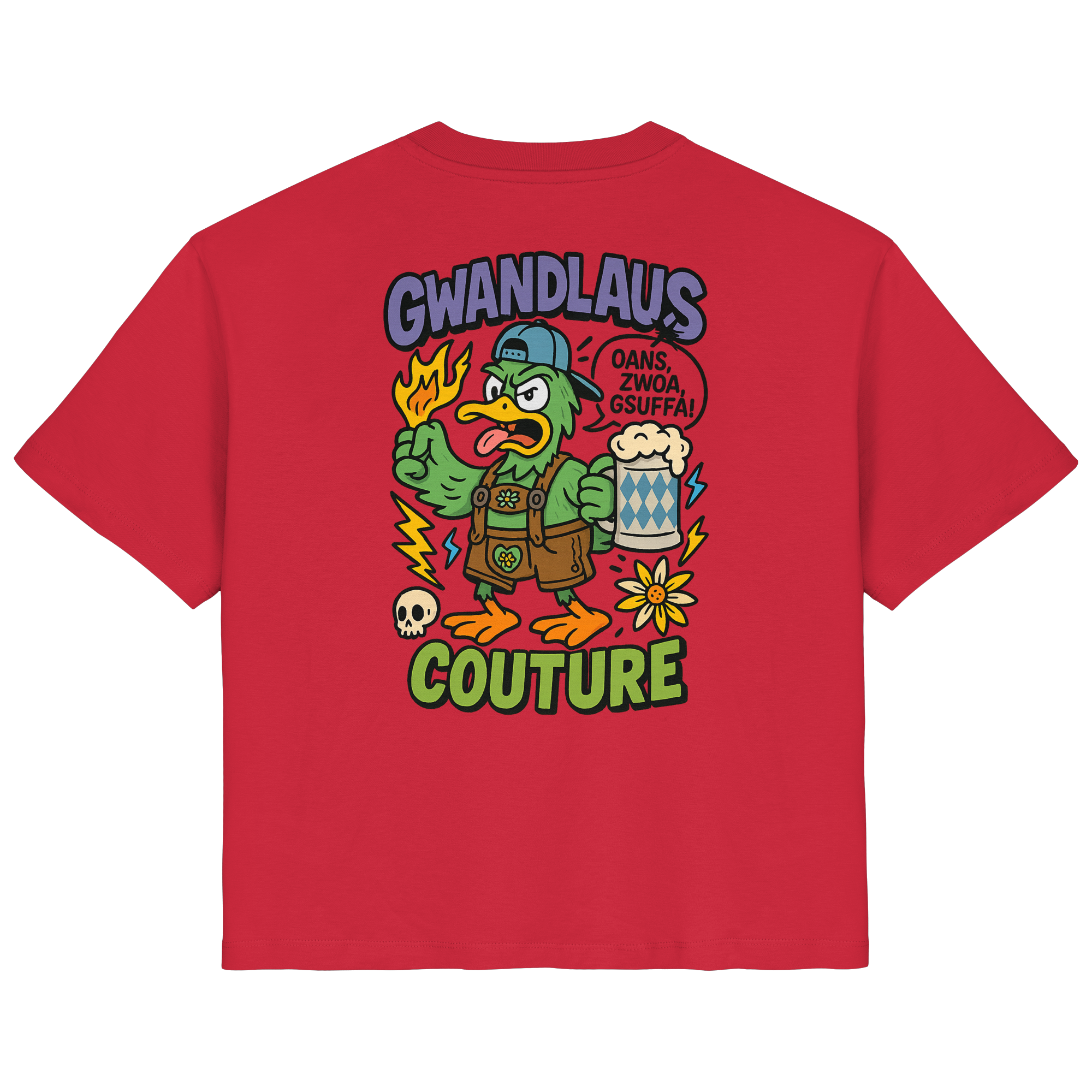 Ente süßsauer - Ladies Organic Shirt