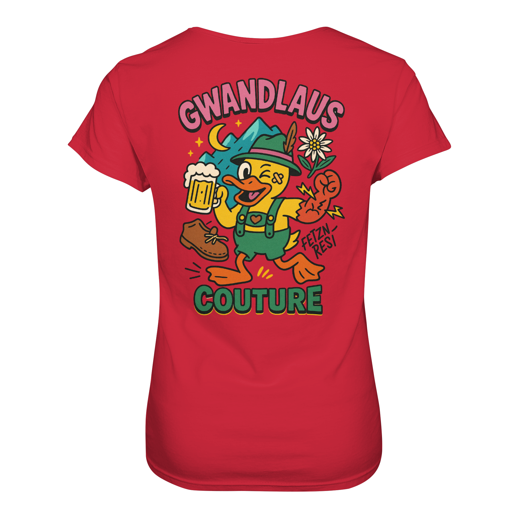 Crazy Duck - Ladies Organic Shirt