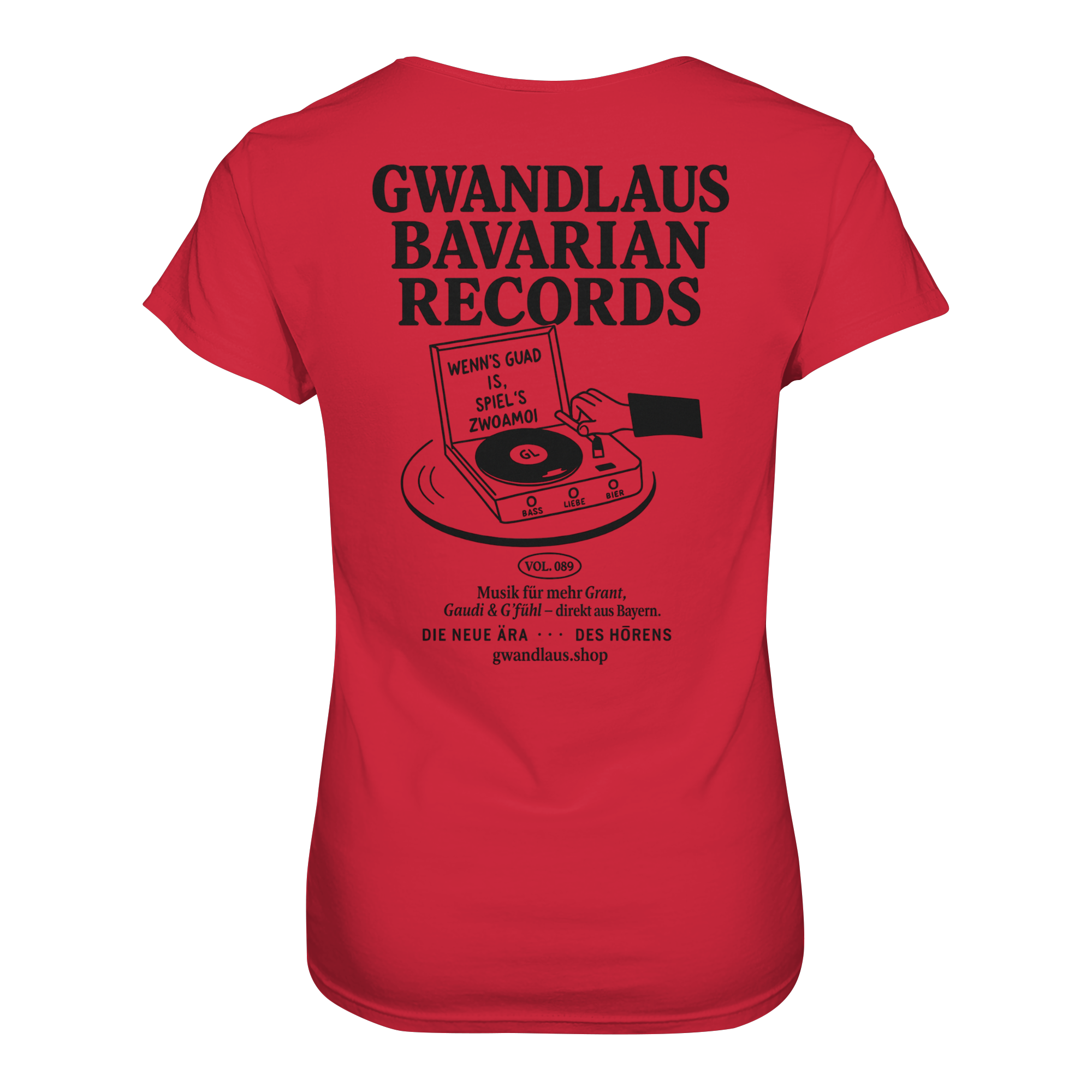 Bavarian Records  - Ladies Organic Shirt