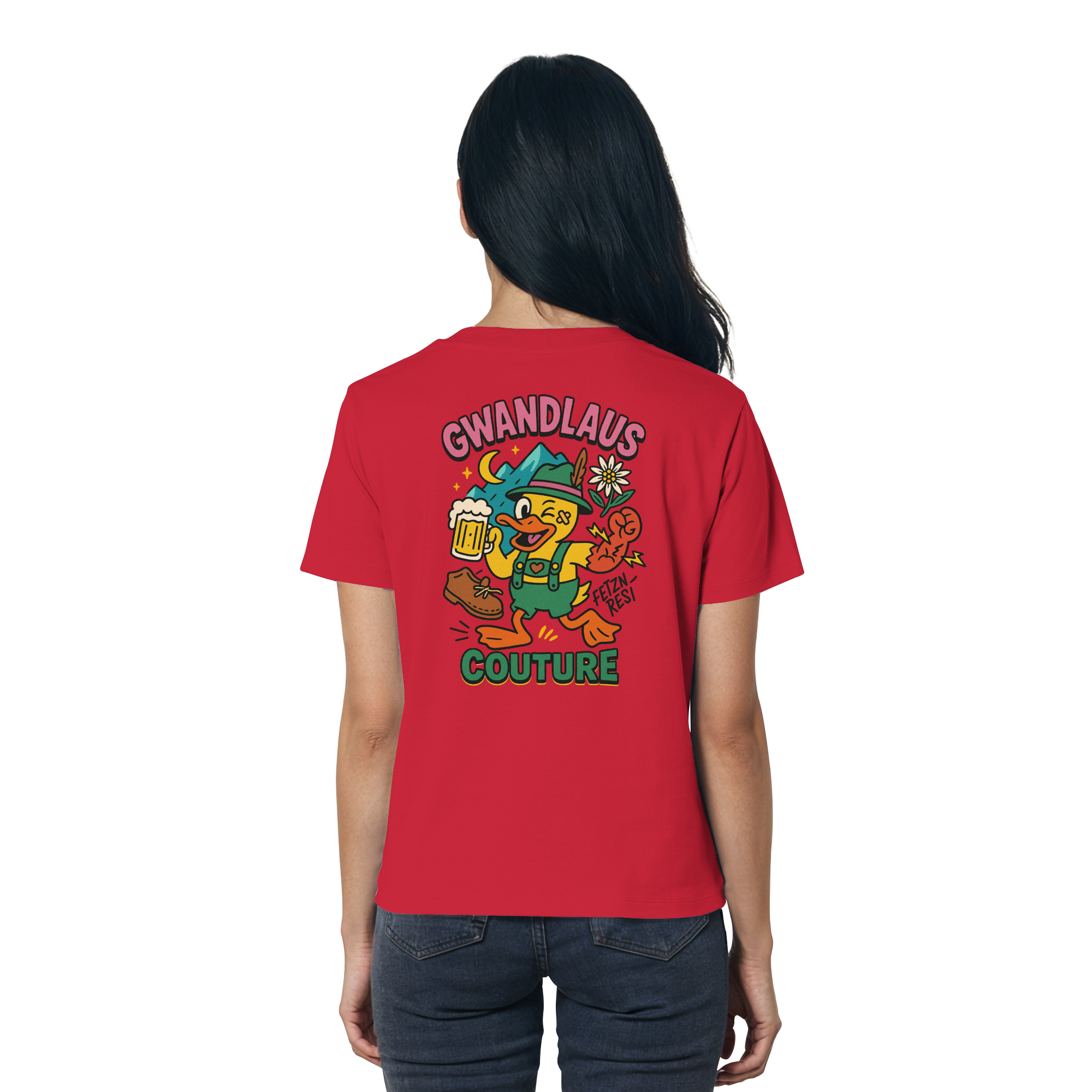 Crazy Duck - Ladies Organic Shirt