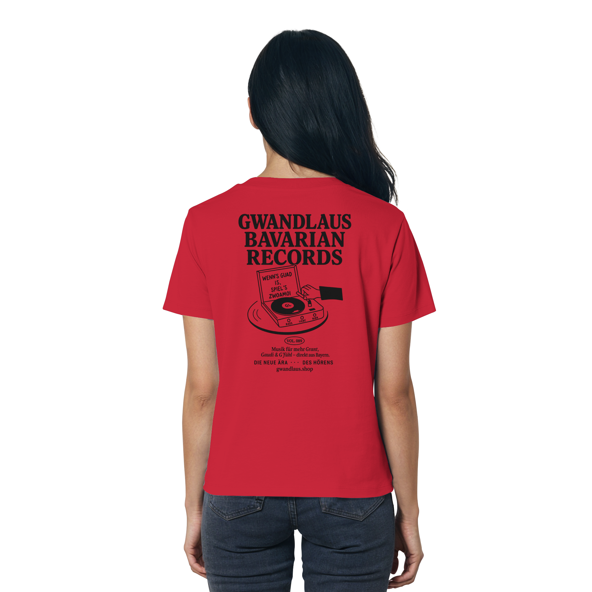 Bavarian Records  - Ladies Organic Shirt