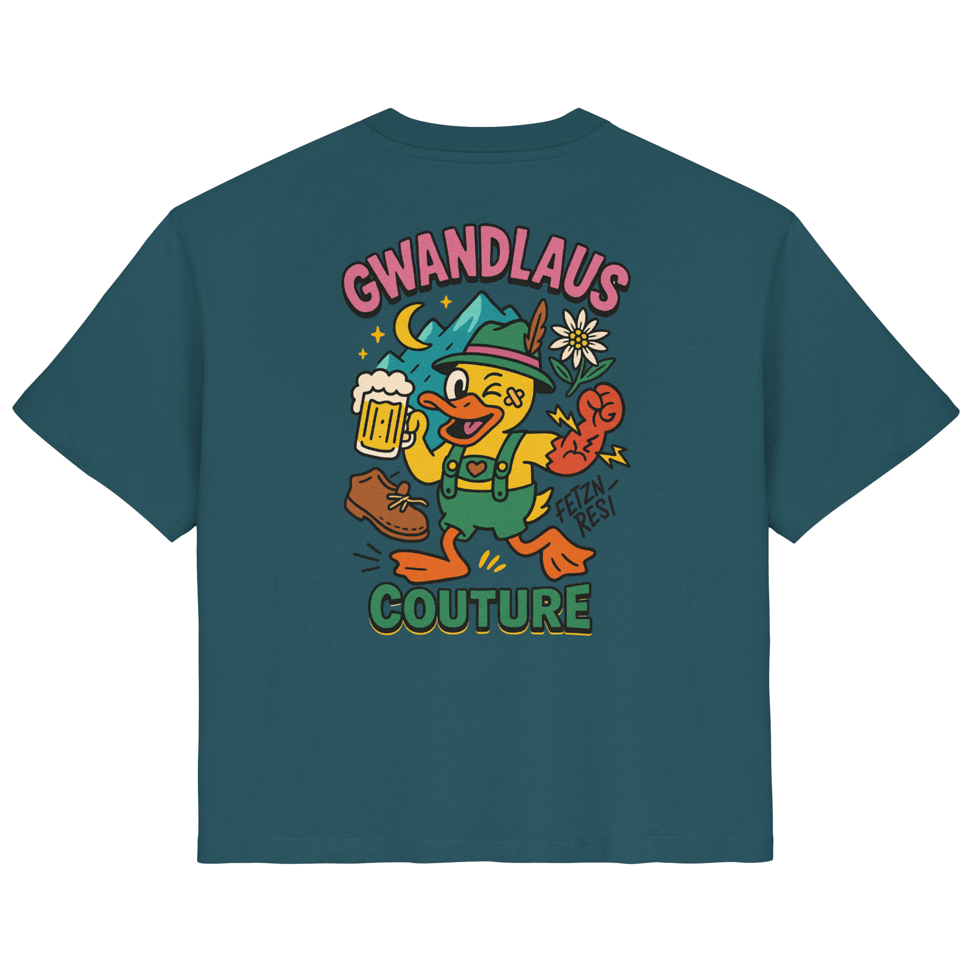 Crazy Duck - Ladies Organic Shirt