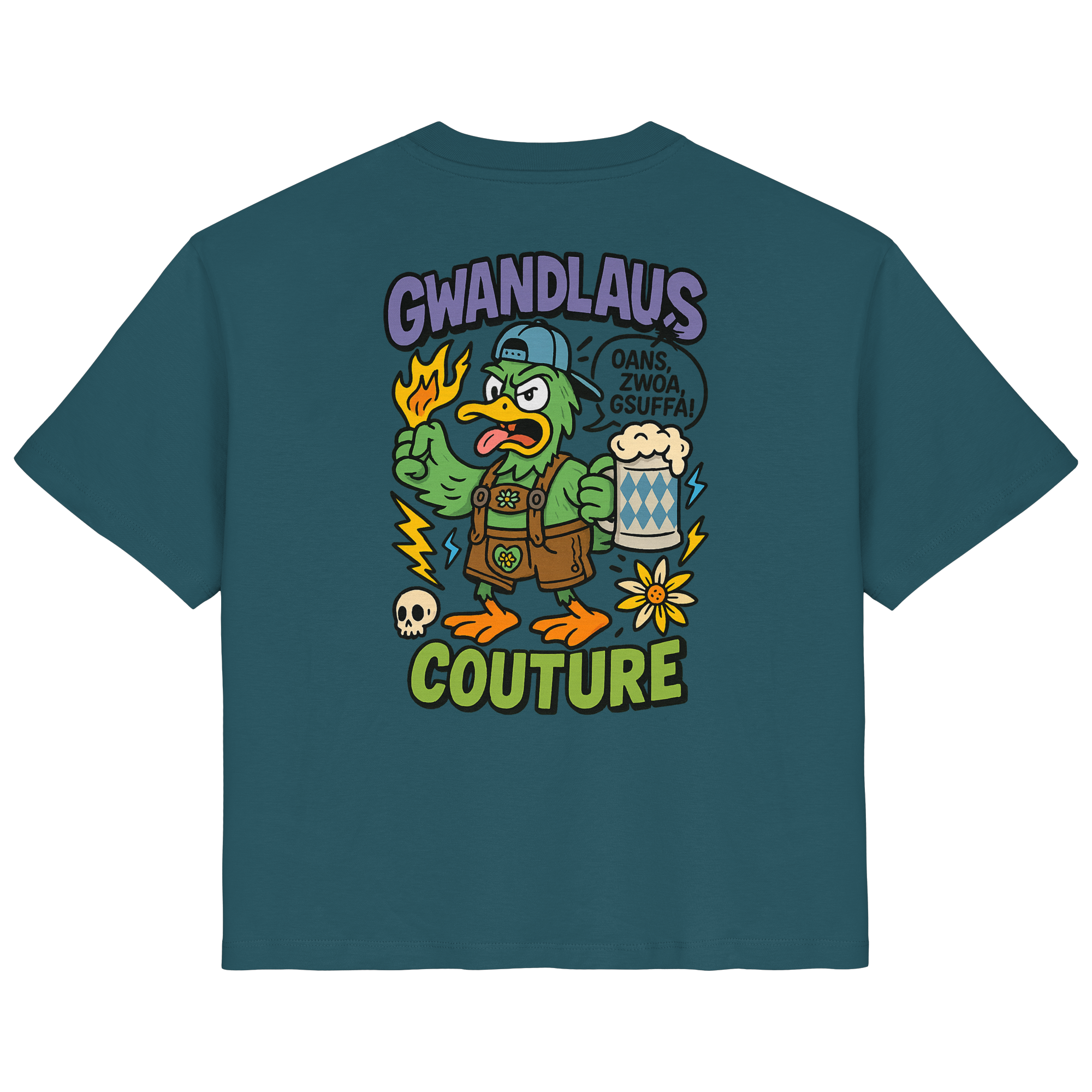 Ente süßsauer - Ladies Organic Shirt