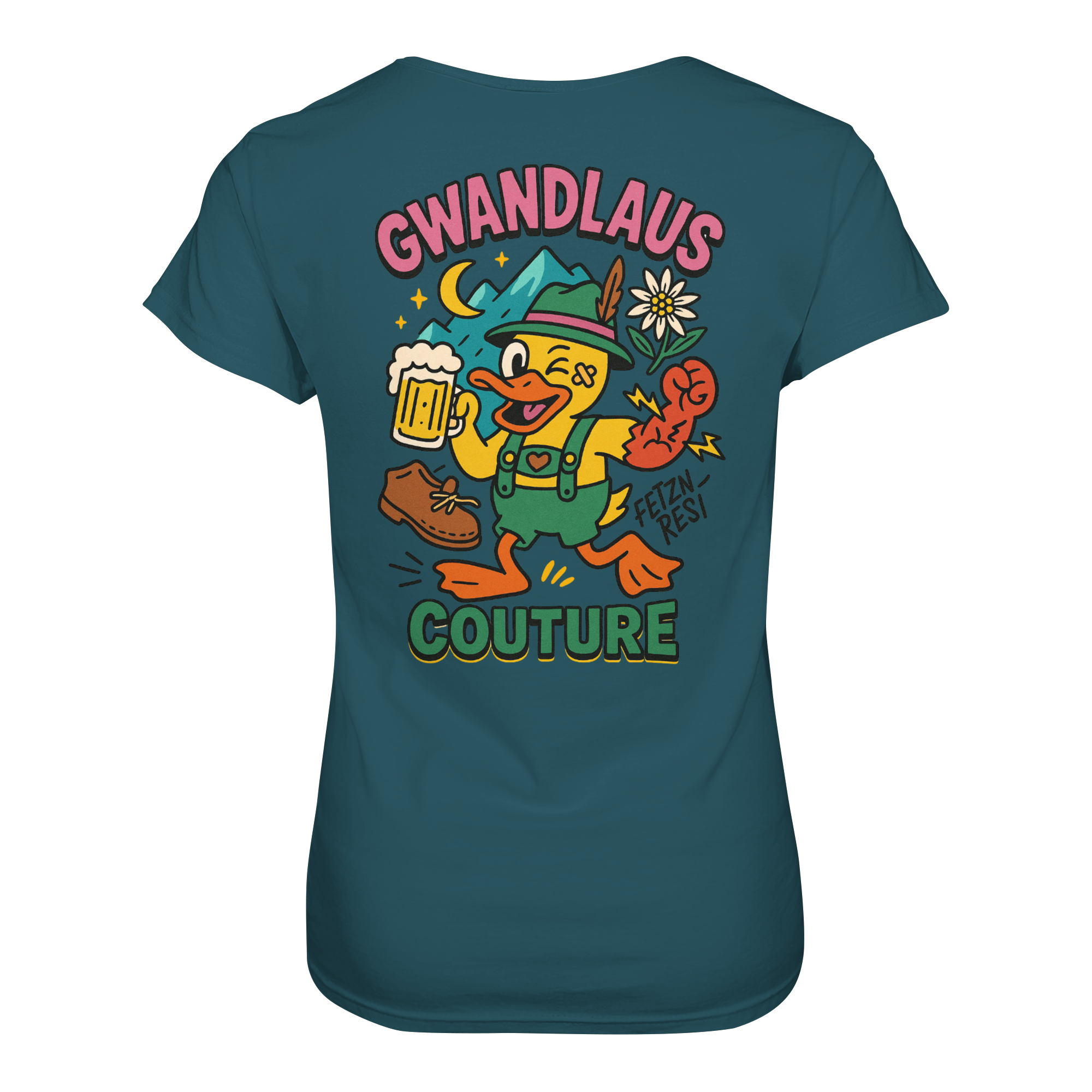 Crazy Duck - Ladies Organic Shirt
