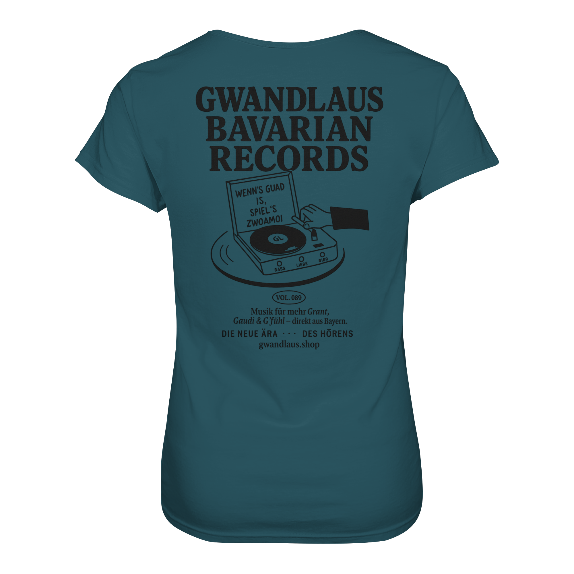 Bavarian Records  - Ladies Organic Shirt