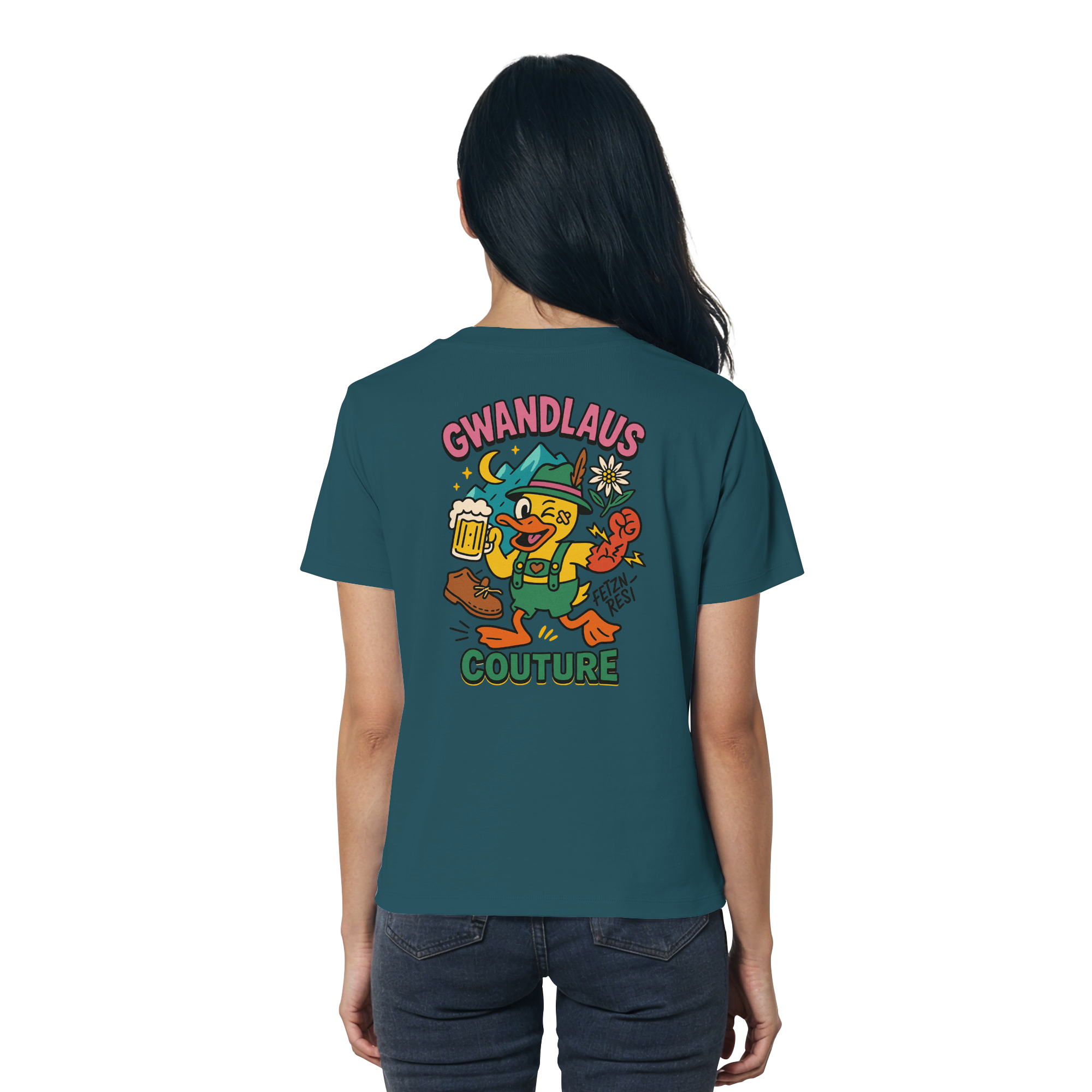 Crazy Duck - Ladies Organic Shirt