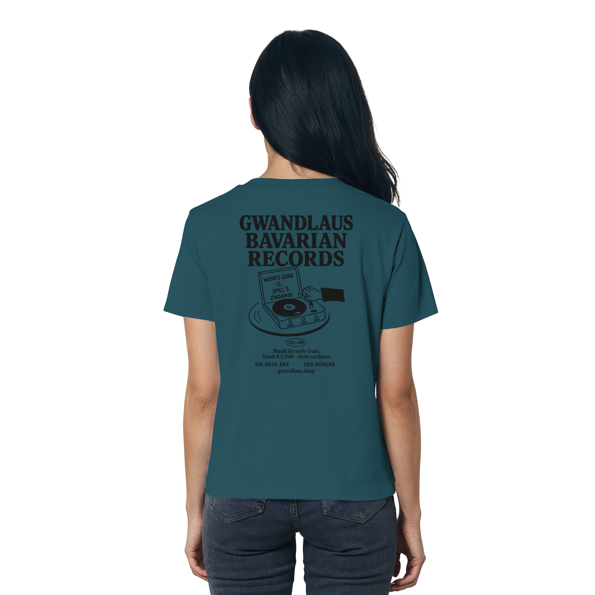 Bavarian Records  - Ladies Organic Shirt