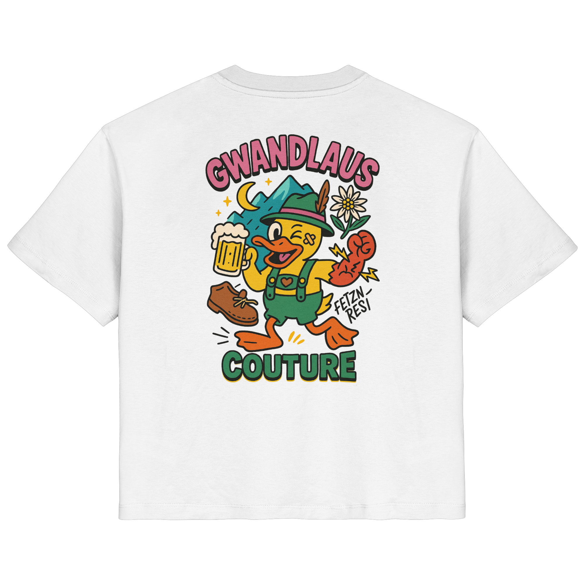 Crazy Duck - Ladies Organic Shirt