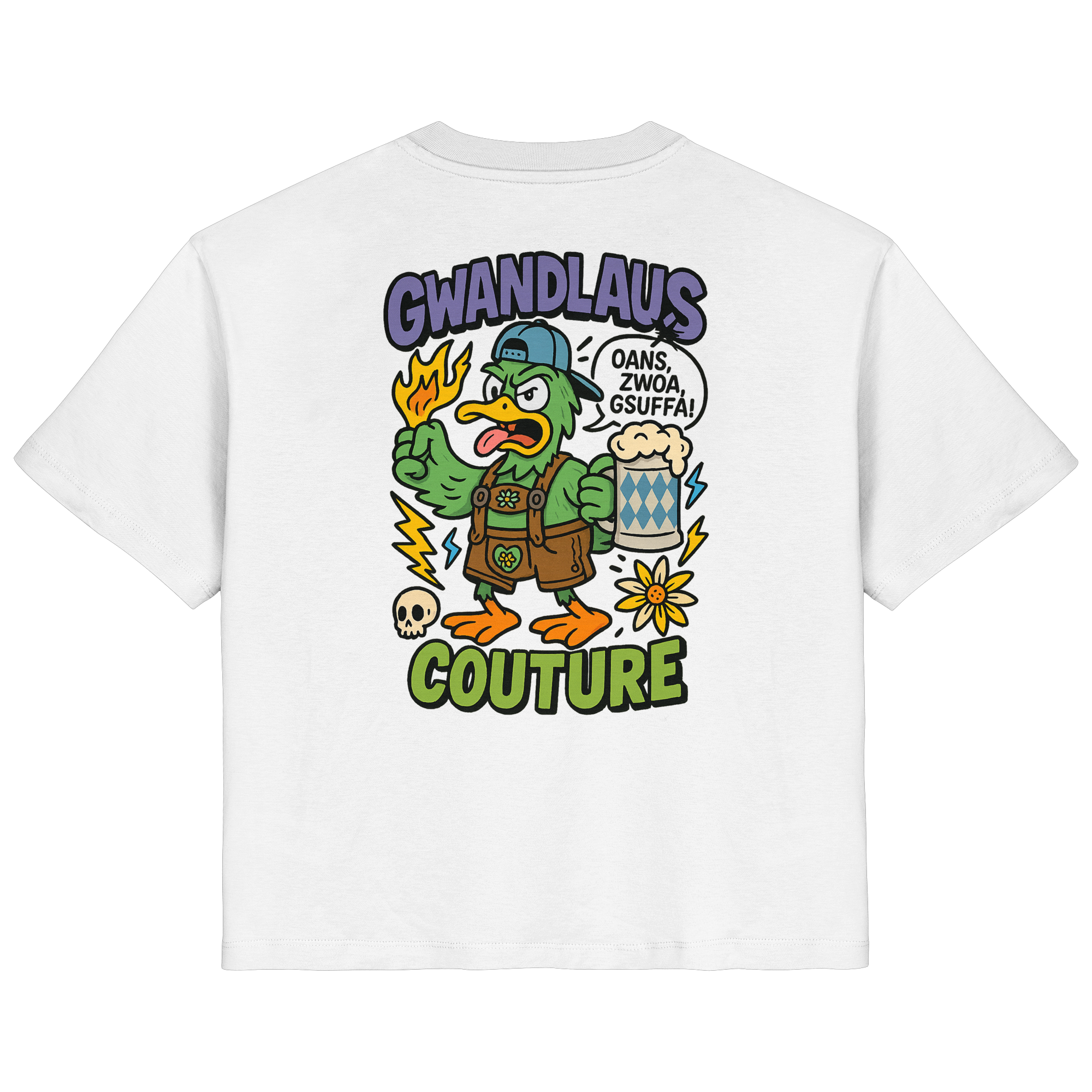 Ente süßsauer - Ladies Organic Shirt