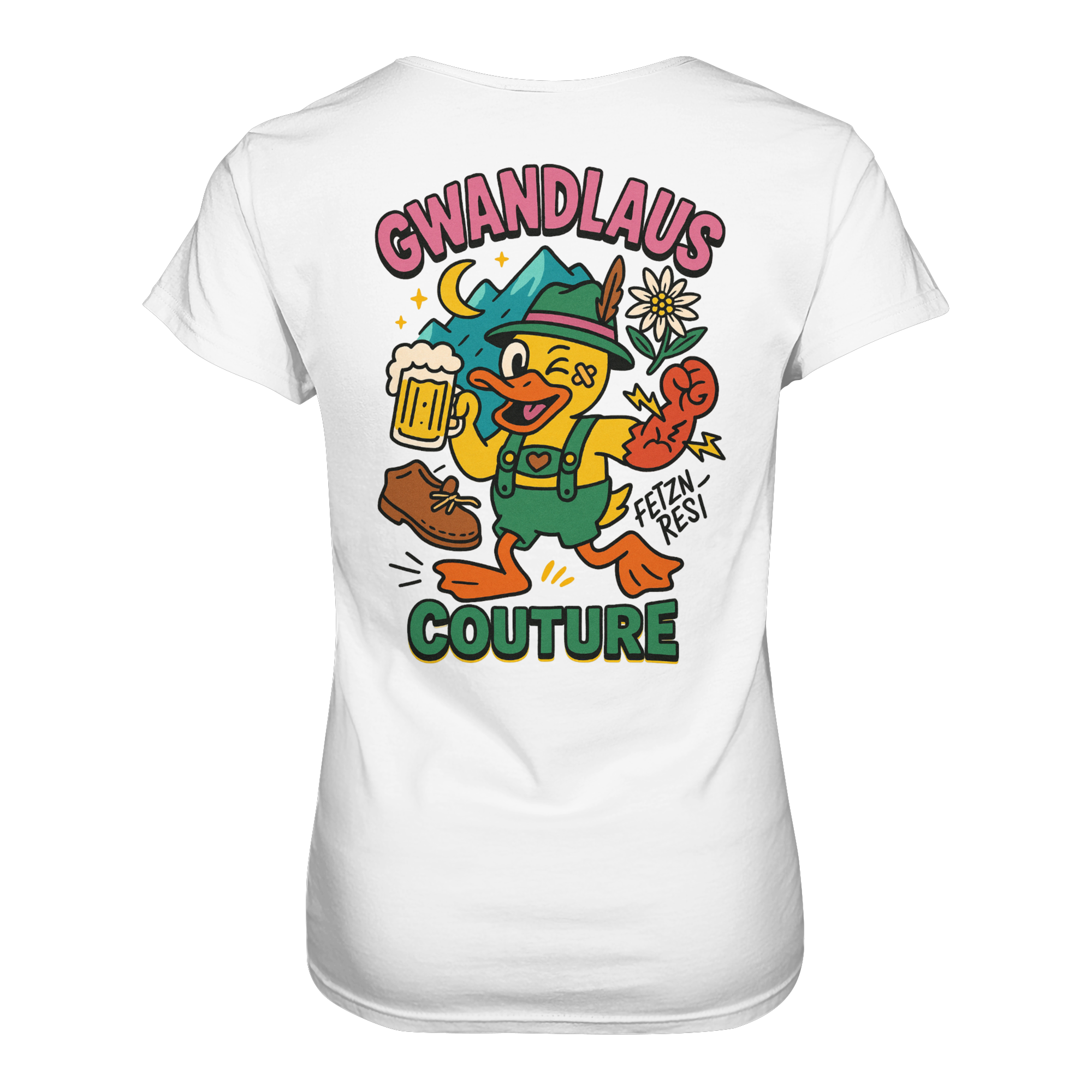 Crazy Duck - Ladies Organic Shirt