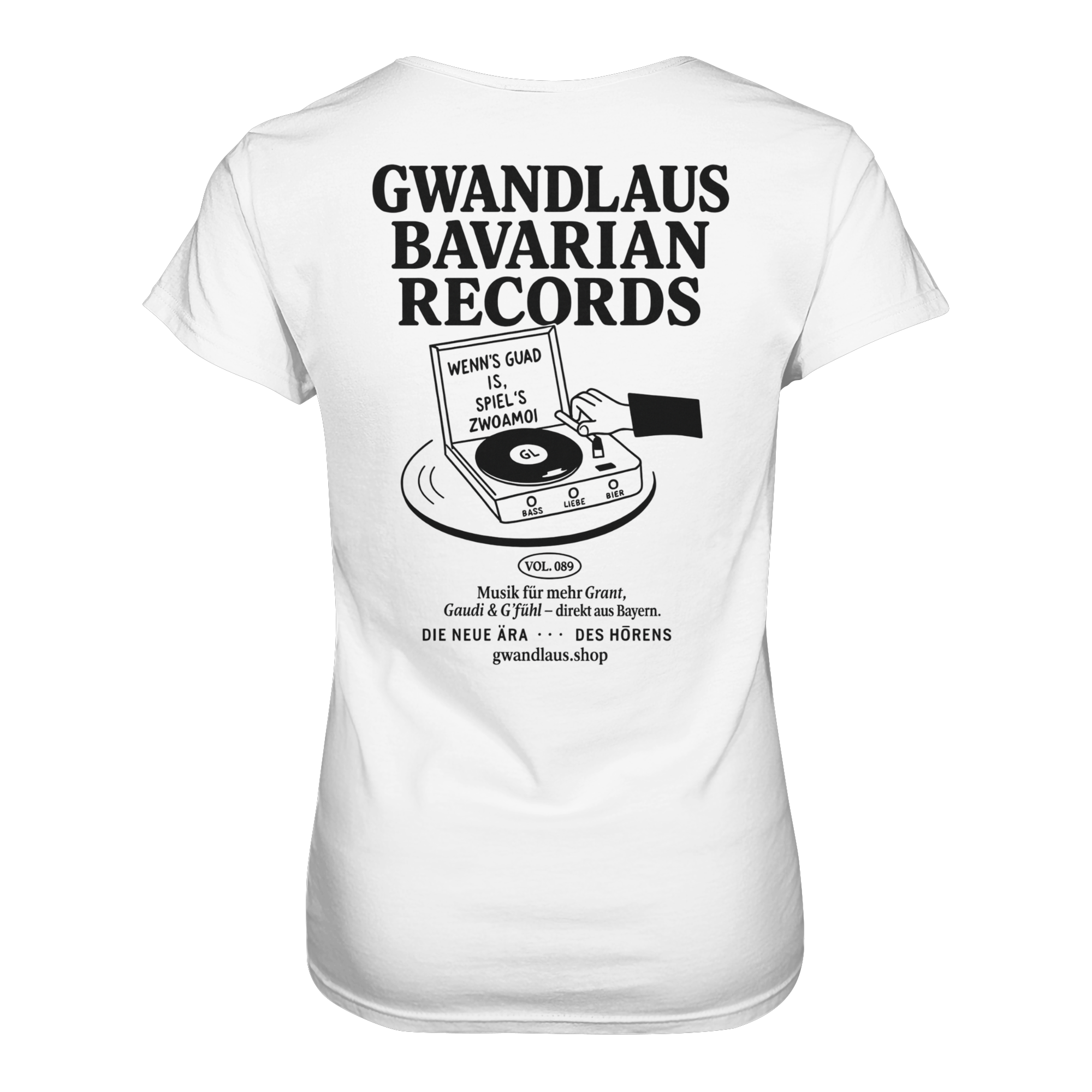 Bavarian Records  - Ladies Organic Shirt