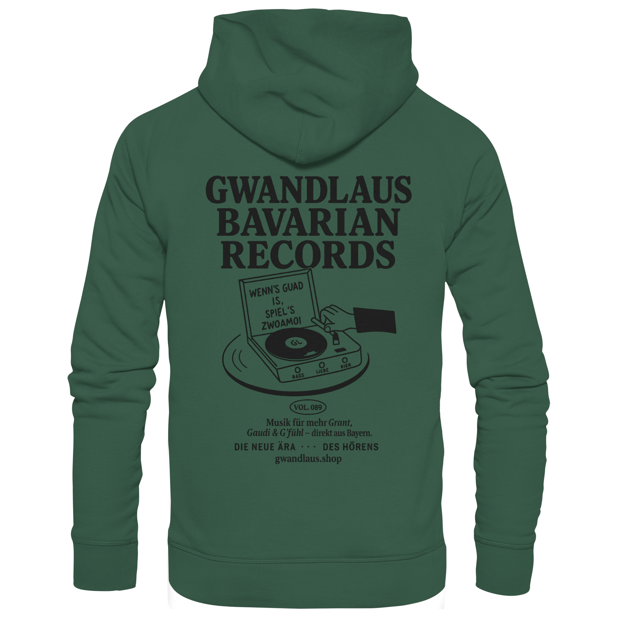 Bavarian Records  - Organic Basic Hoodie