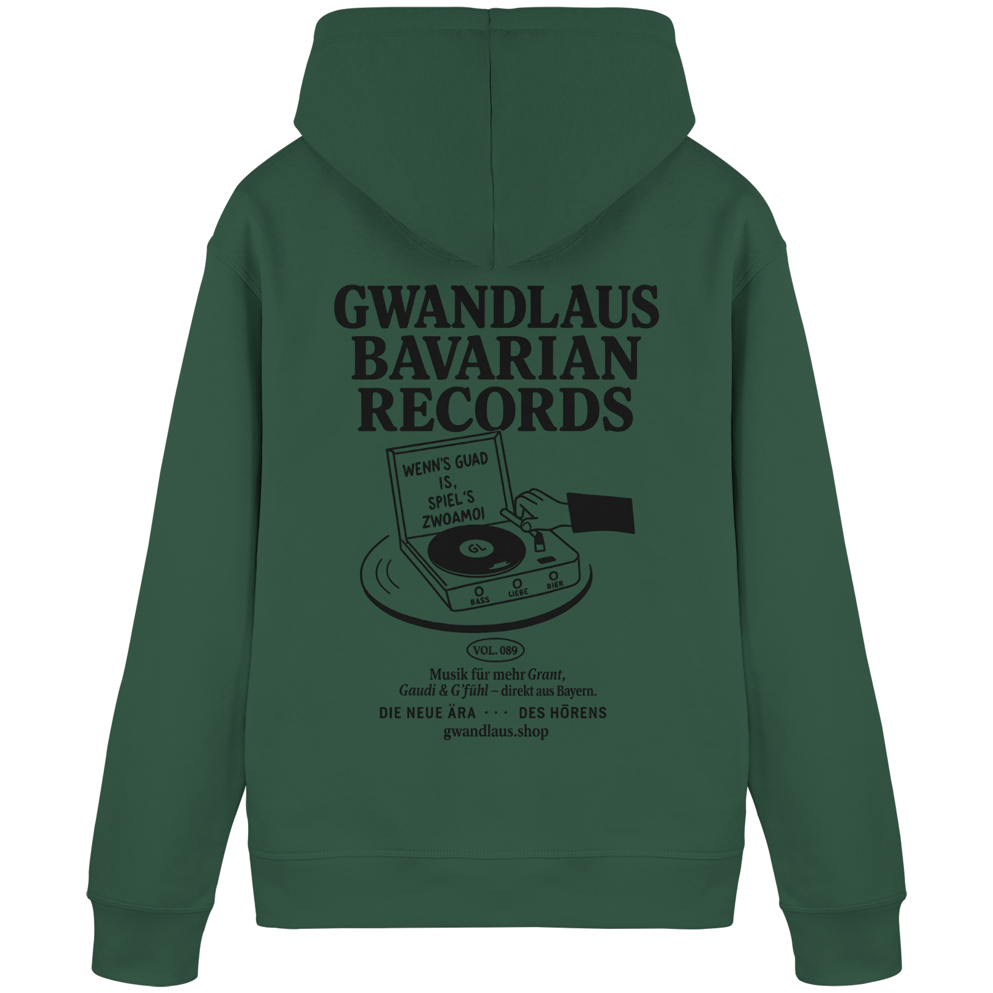 Bavarian Records  - Organic Basic Hoodie