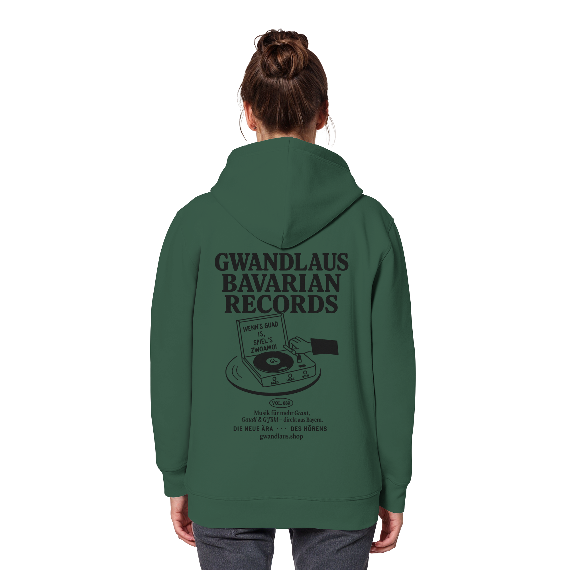 Bavarian Records  - Organic Basic Hoodie