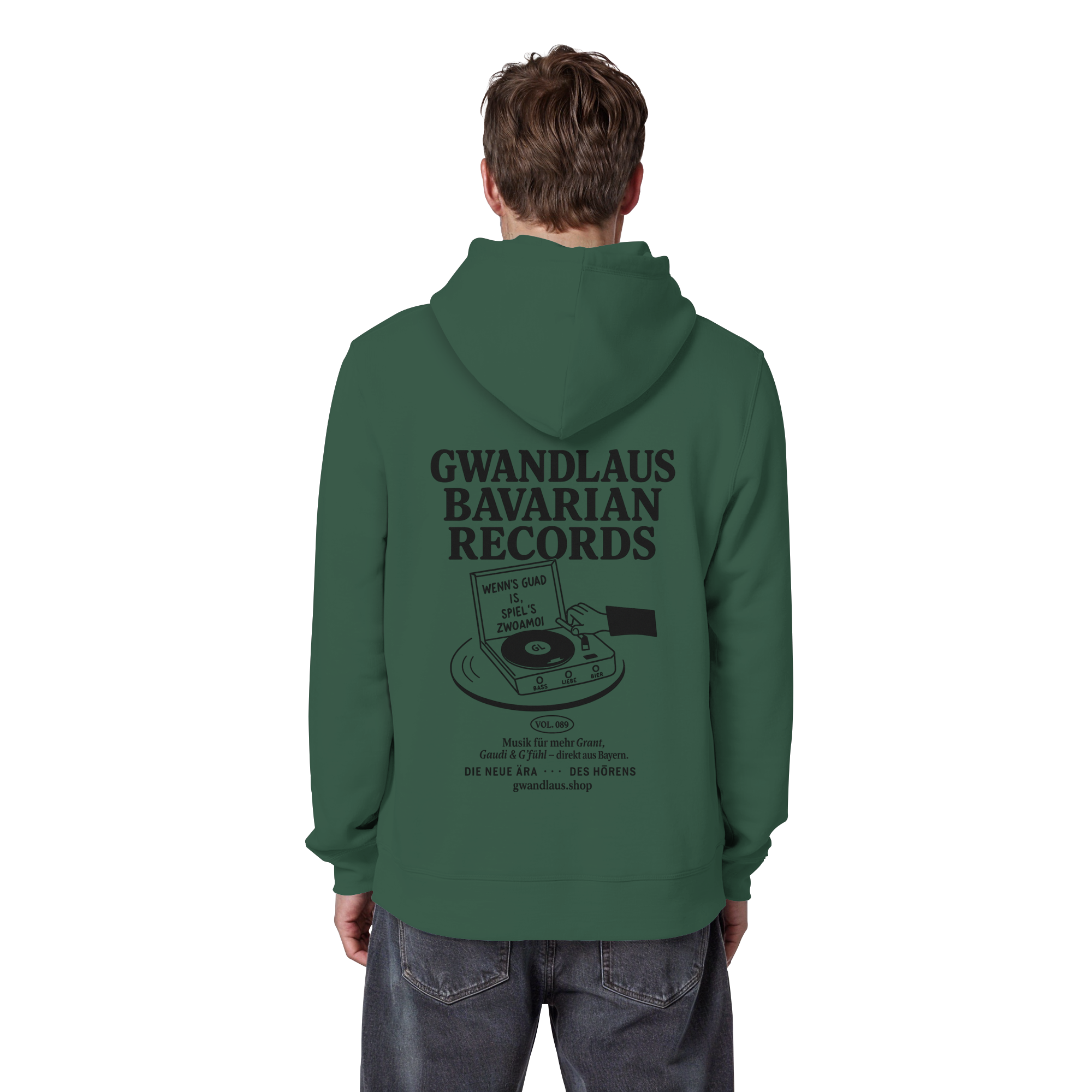 Bavarian Records  - Organic Basic Hoodie