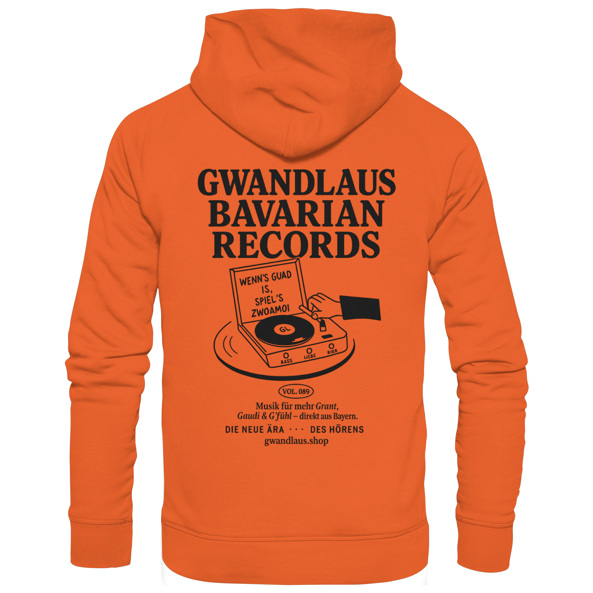 Bavarian Records  - Organic Basic Hoodie