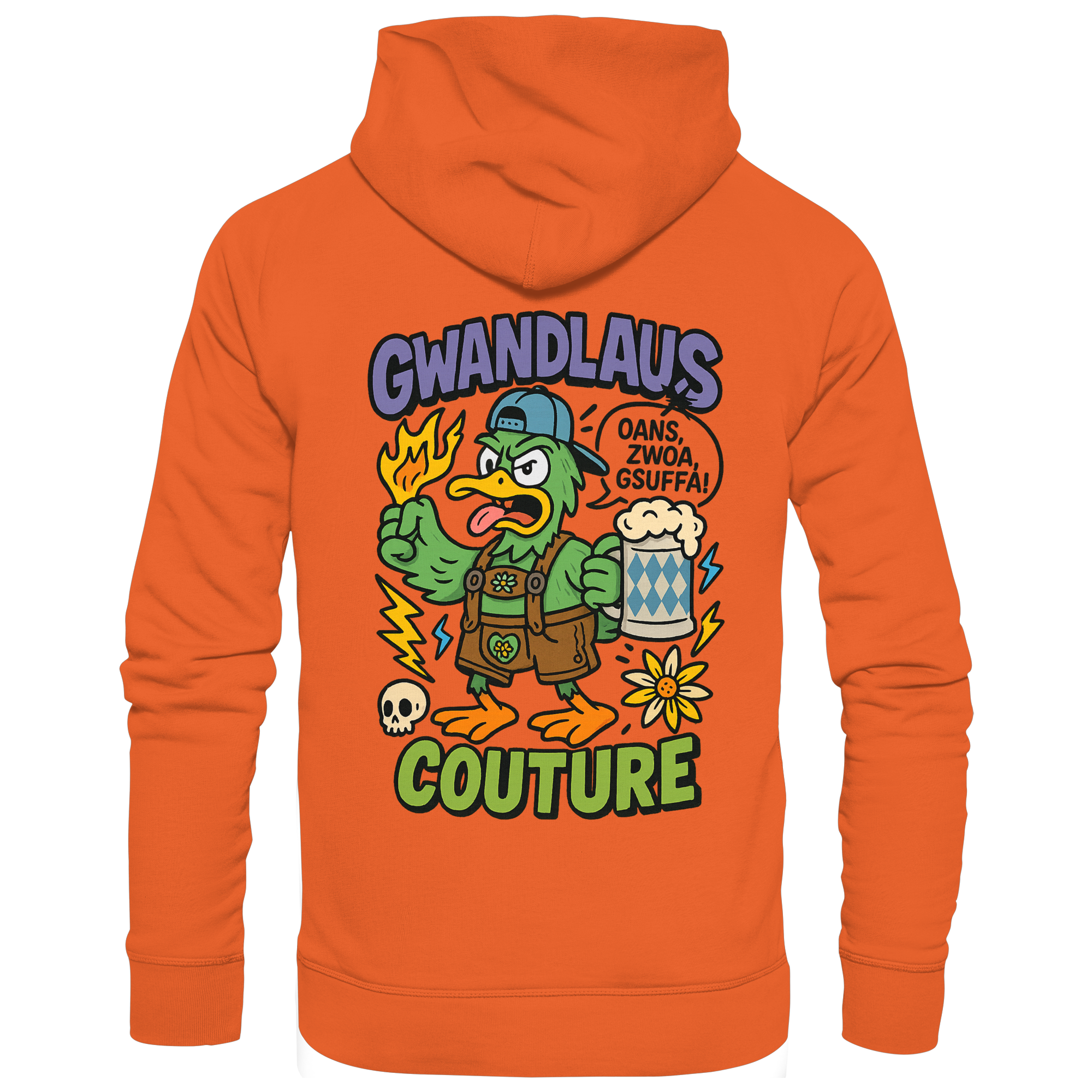 Ente süßsauer - Organic Basic Hoodie