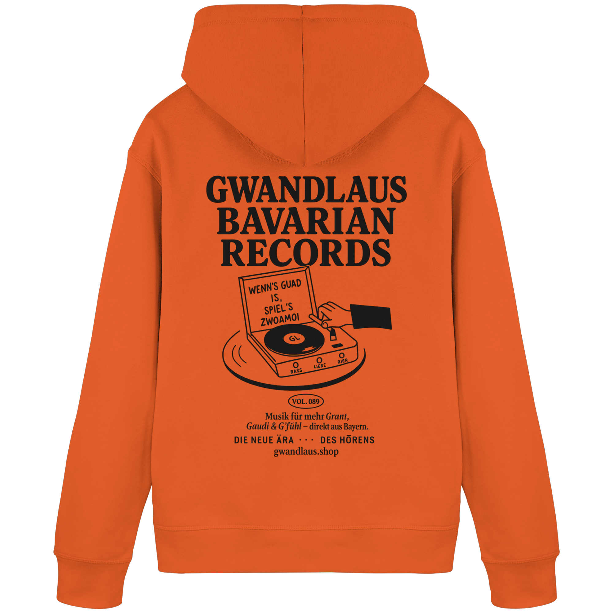 Bavarian Records  - Organic Basic Hoodie