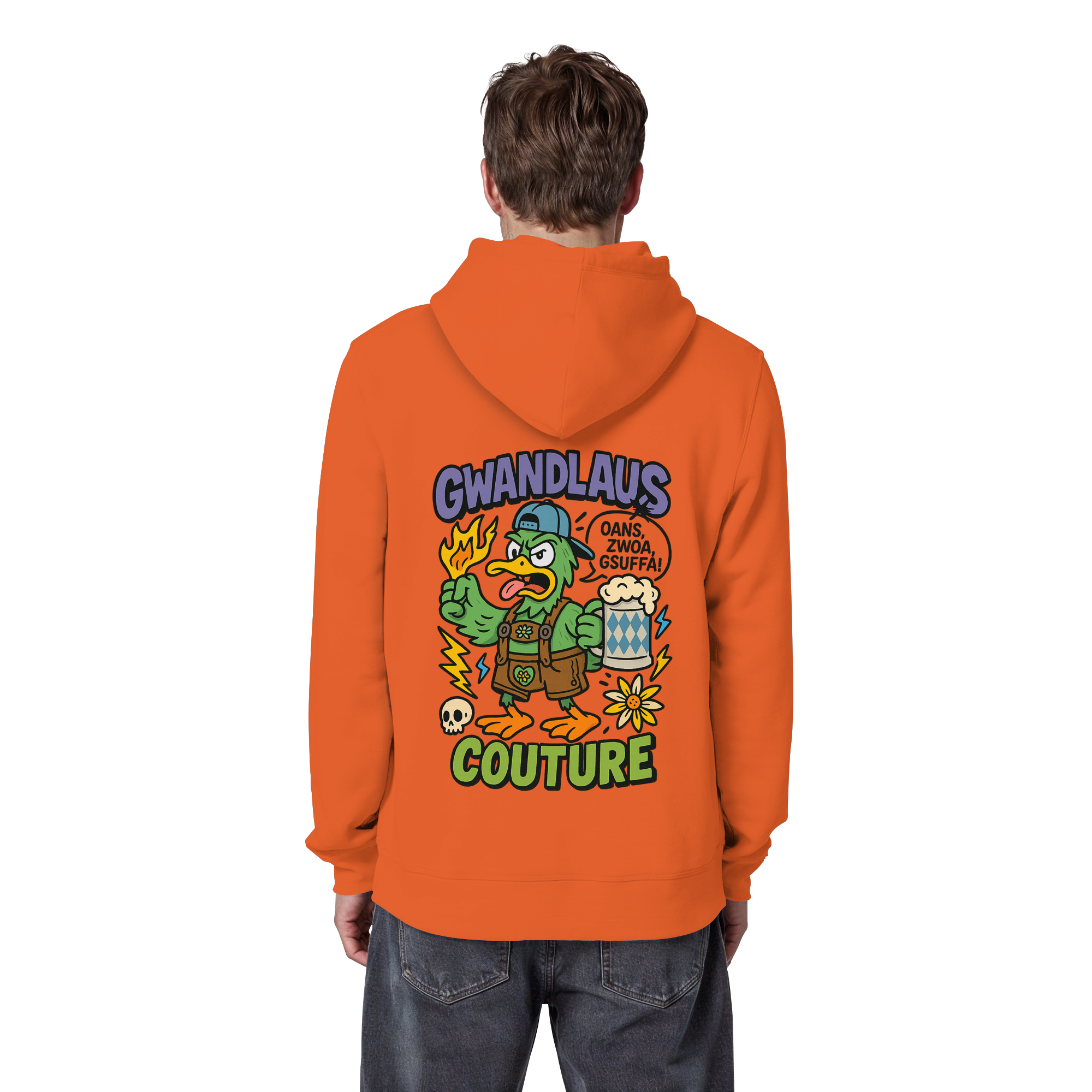 Ente süßsauer - Organic Basic Hoodie