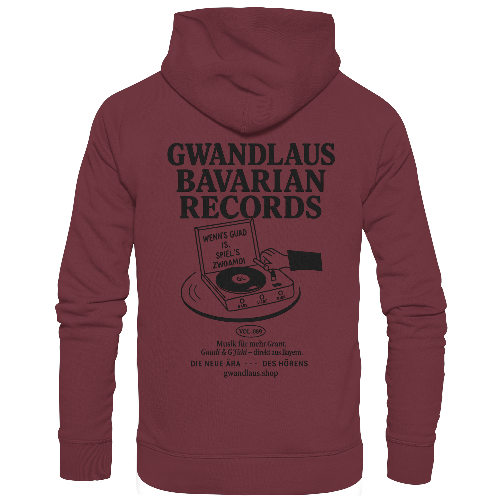 Bavarian Records  - Organic Basic Hoodie