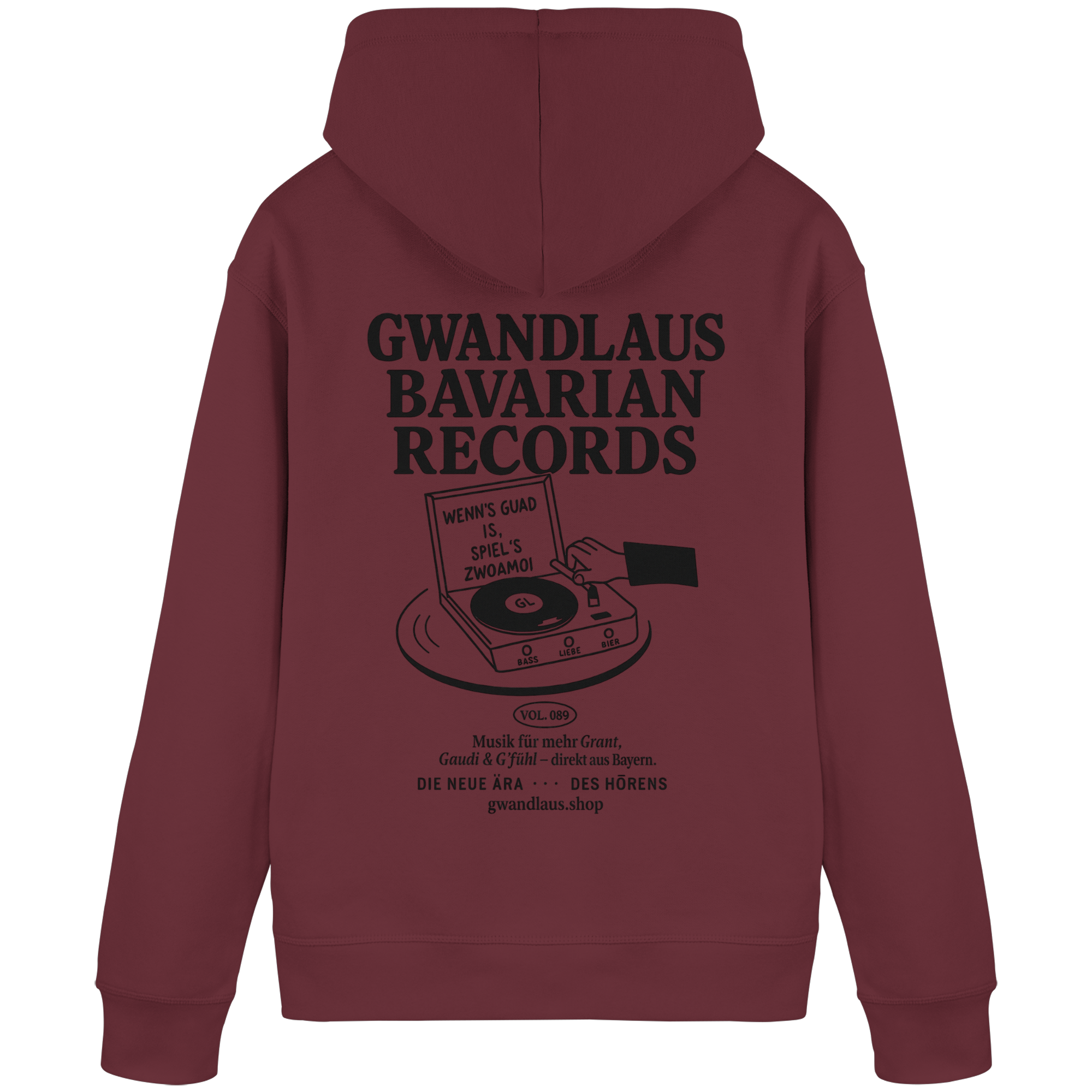 Bavarian Records  - Organic Basic Hoodie