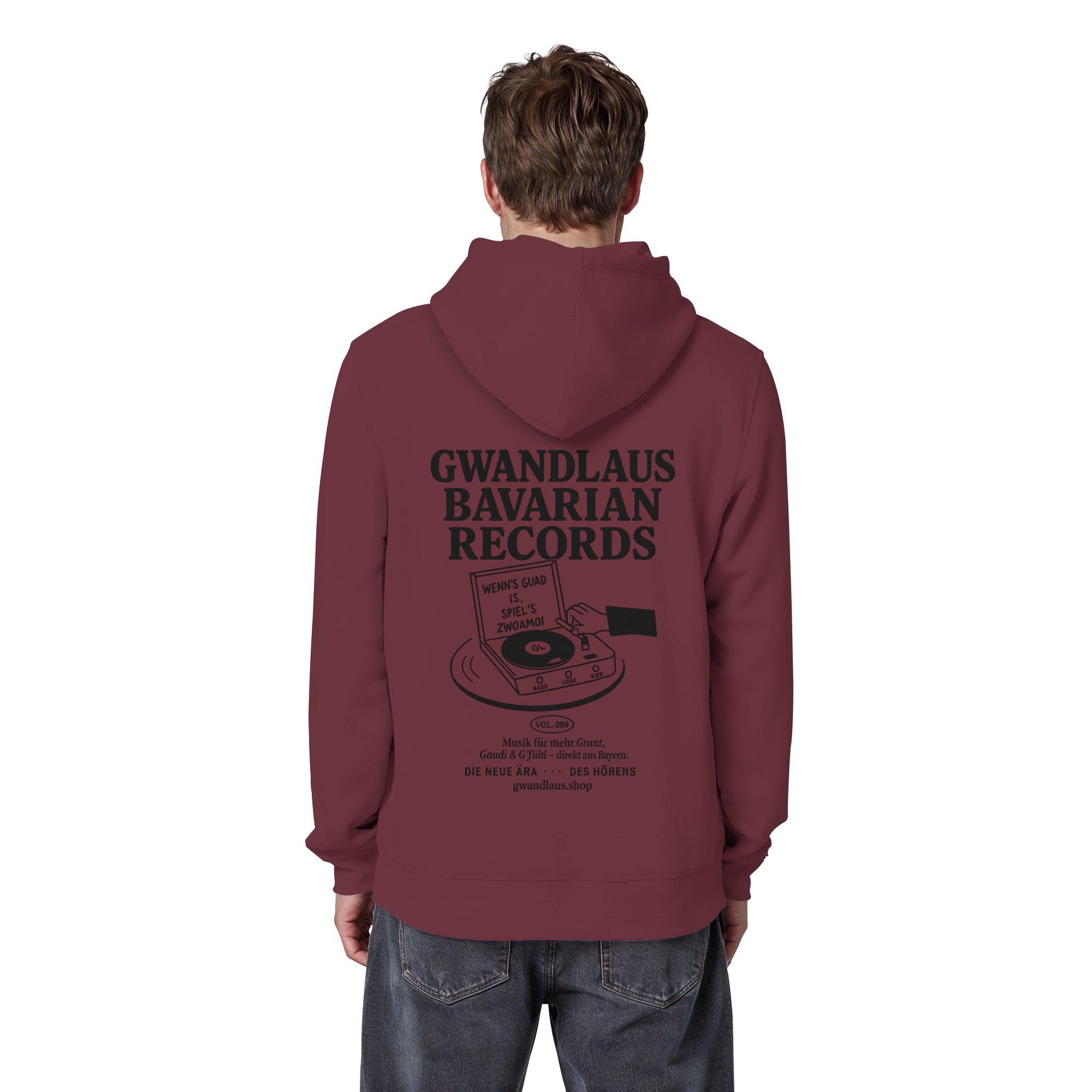 Bavarian Records  - Organic Basic Hoodie