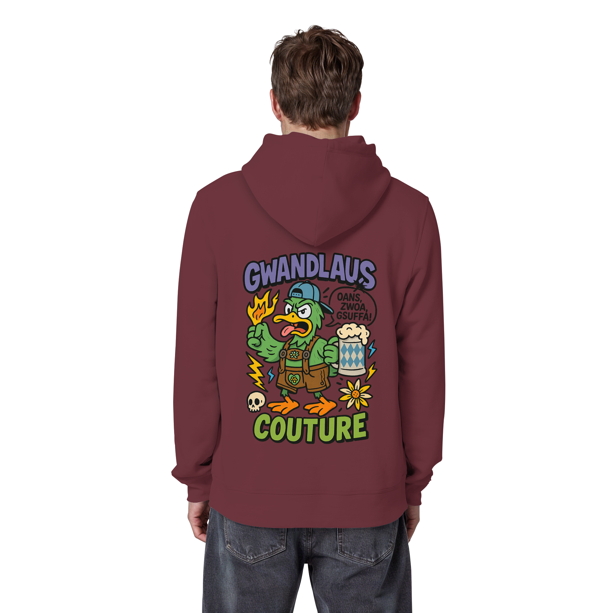 Ente süßsauer - Organic Basic Hoodie