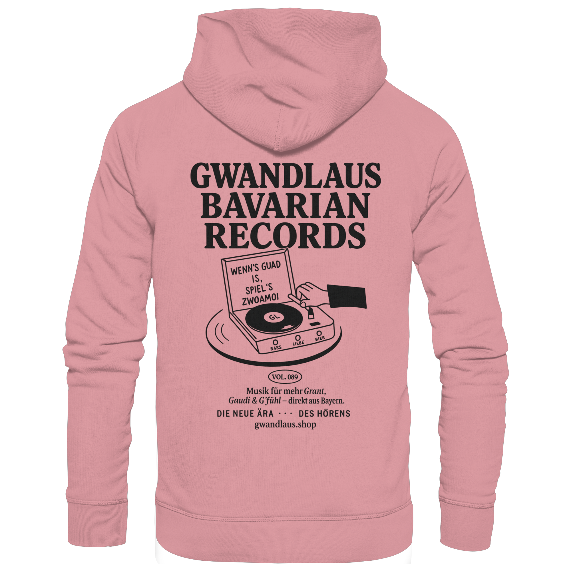 Bavarian Records  - Organic Basic Hoodie