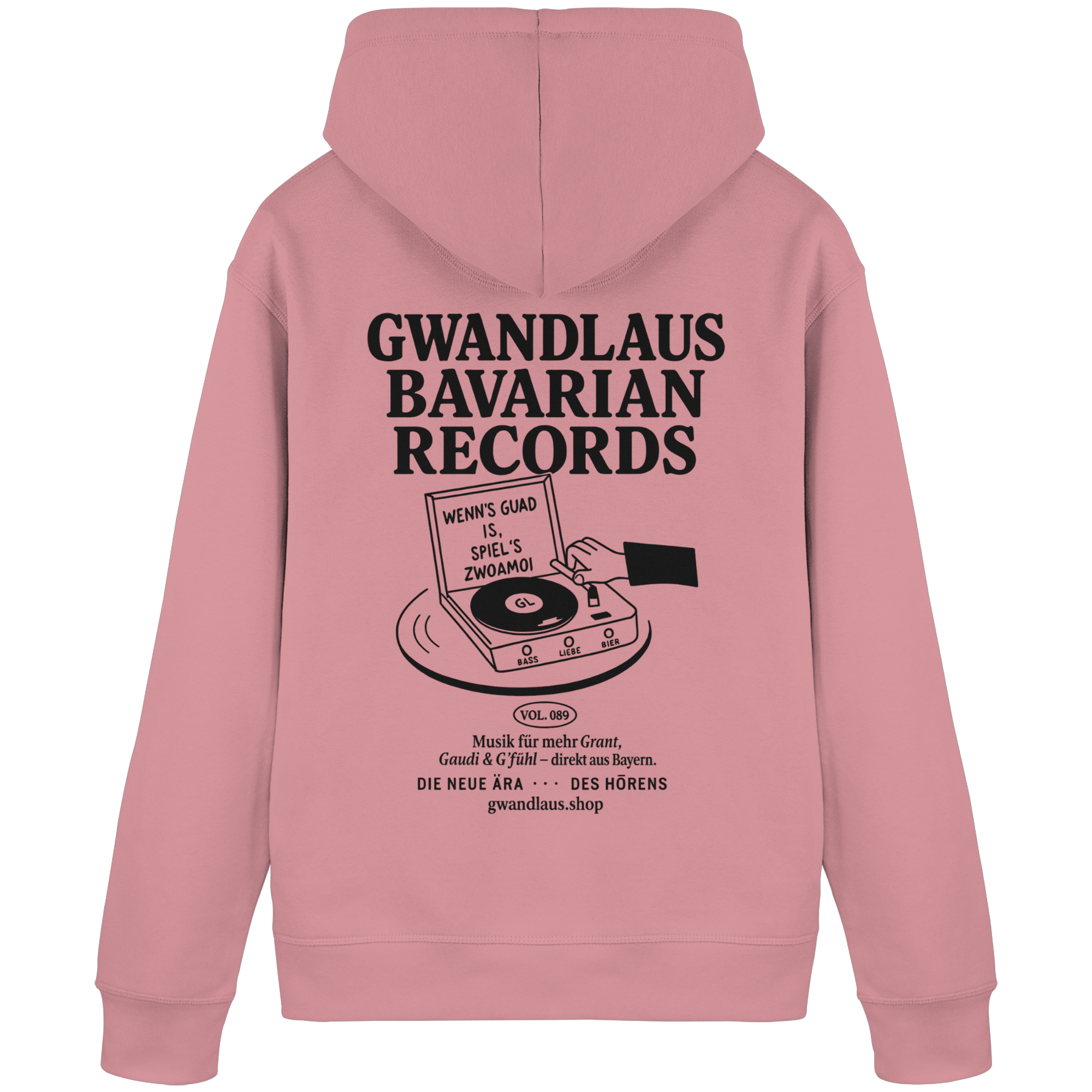 Bavarian Records  - Organic Basic Hoodie