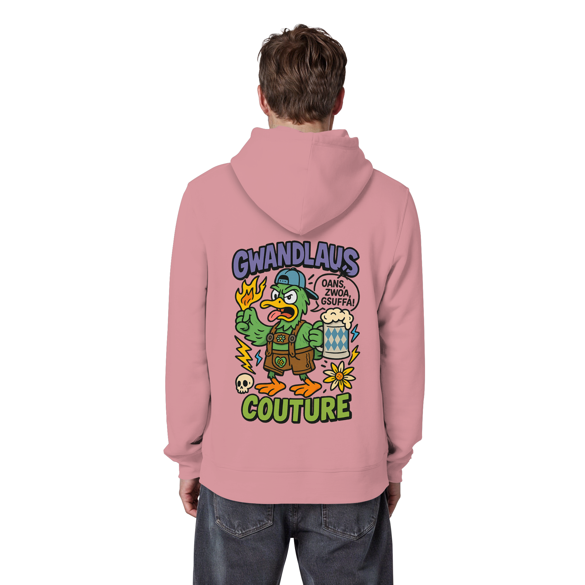 Ente süßsauer - Organic Basic Hoodie