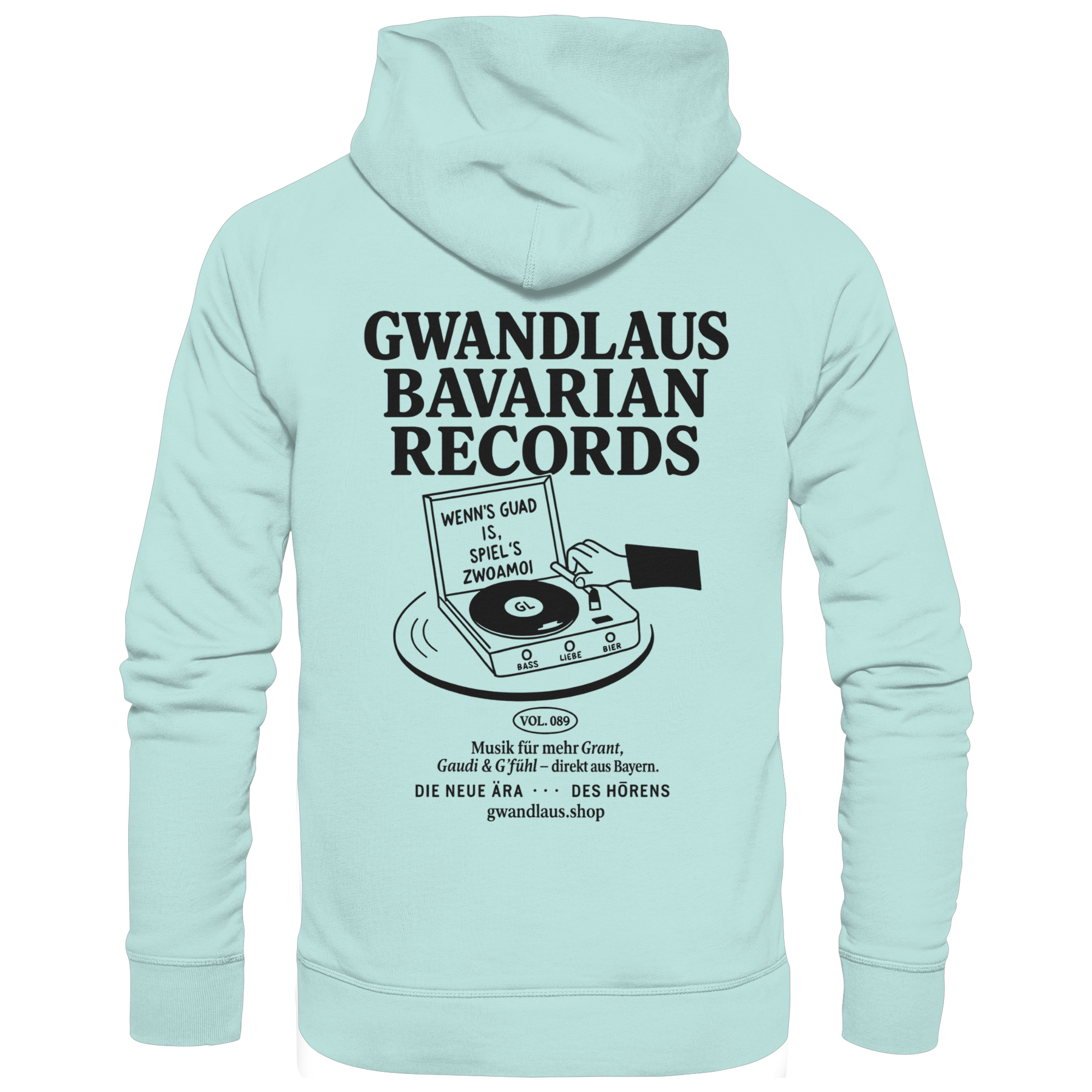 Bavarian Records  - Organic Basic Hoodie