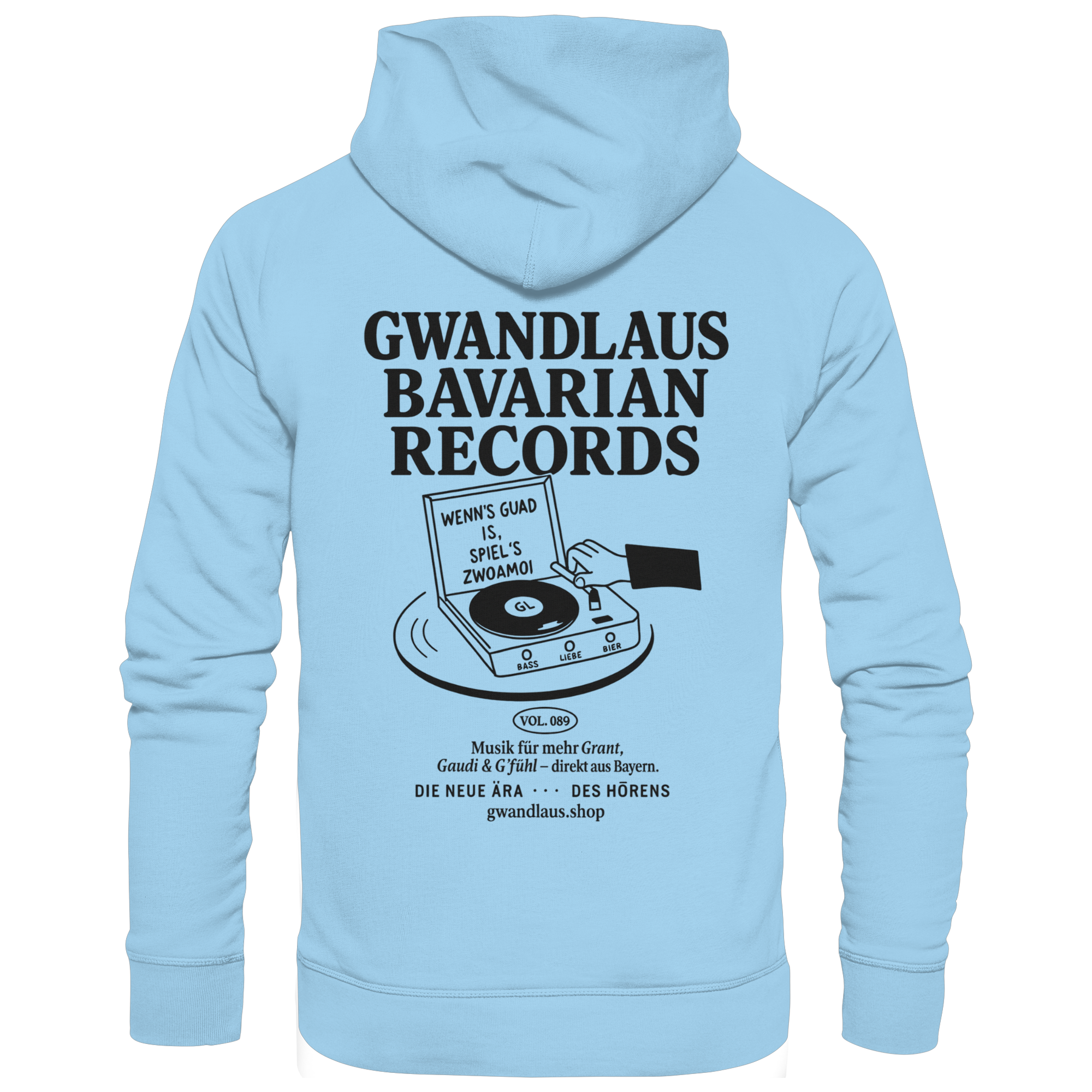 Bavarian Records  - Organic Basic Hoodie