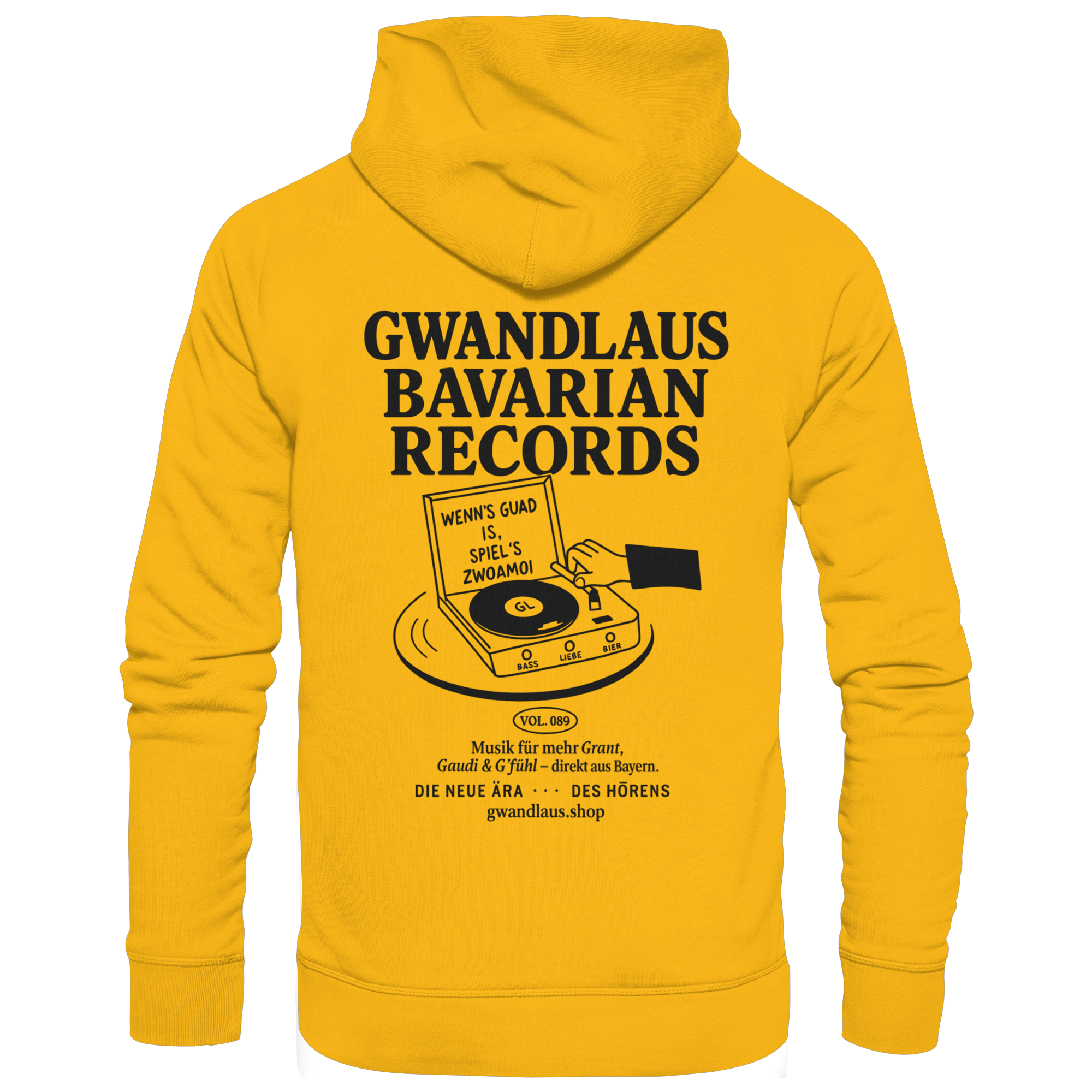 Bavarian Records  - Organic Basic Hoodie
