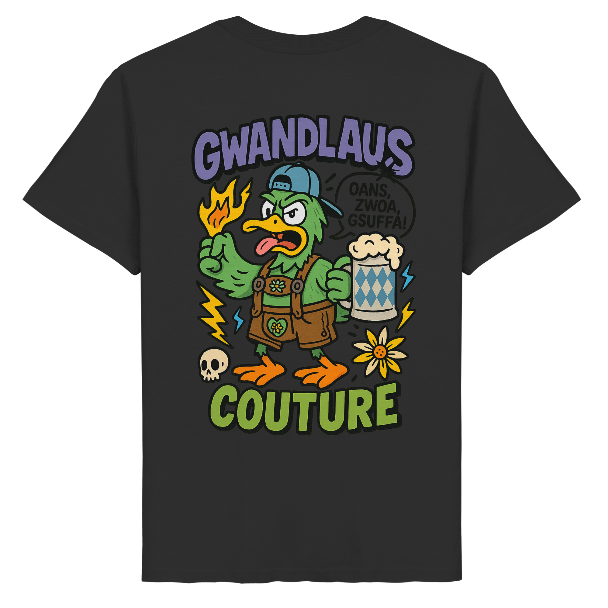 Ente süßsauer - Organic Basic Shirt